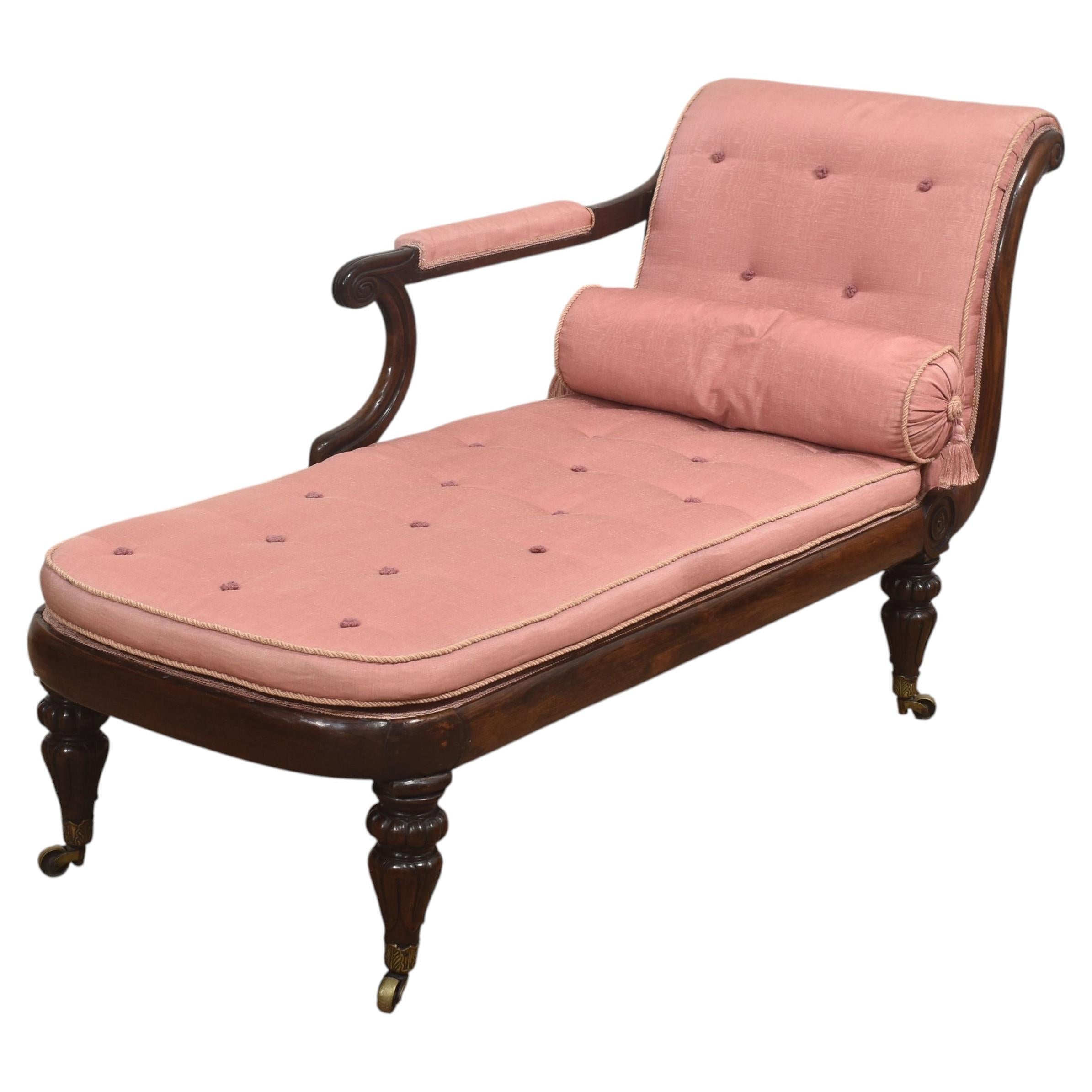 19th Century William IVChaise Longue