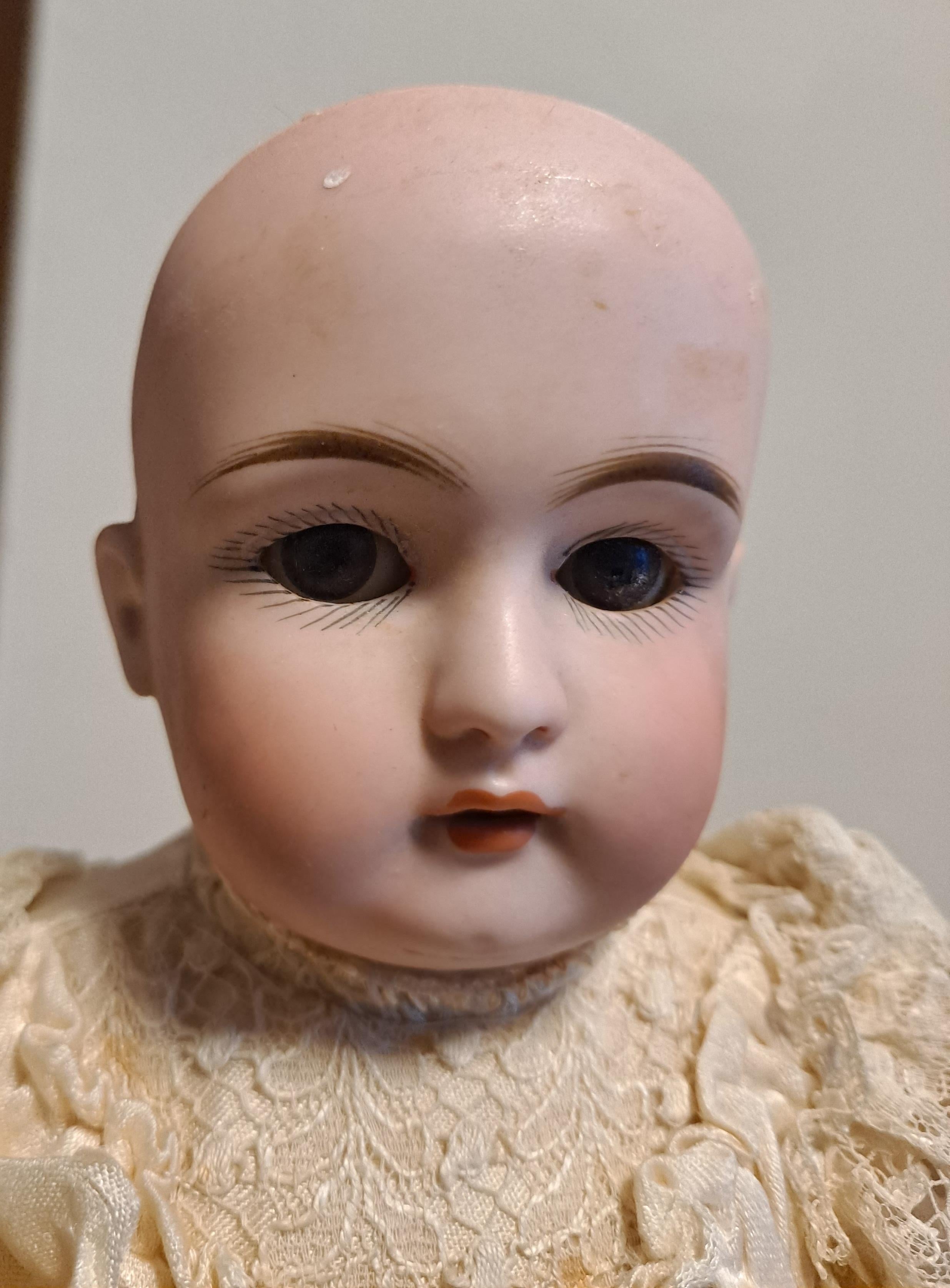 19. Jahrhundert Wind ip Automaton Puppe 15