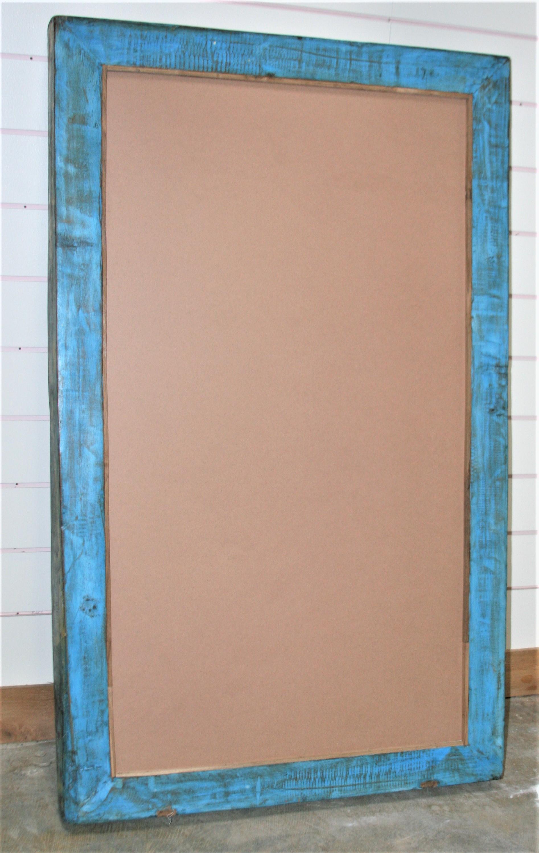 19th Century Window Frame of a Colonial Era House is Used for the Mirror For Sale 3