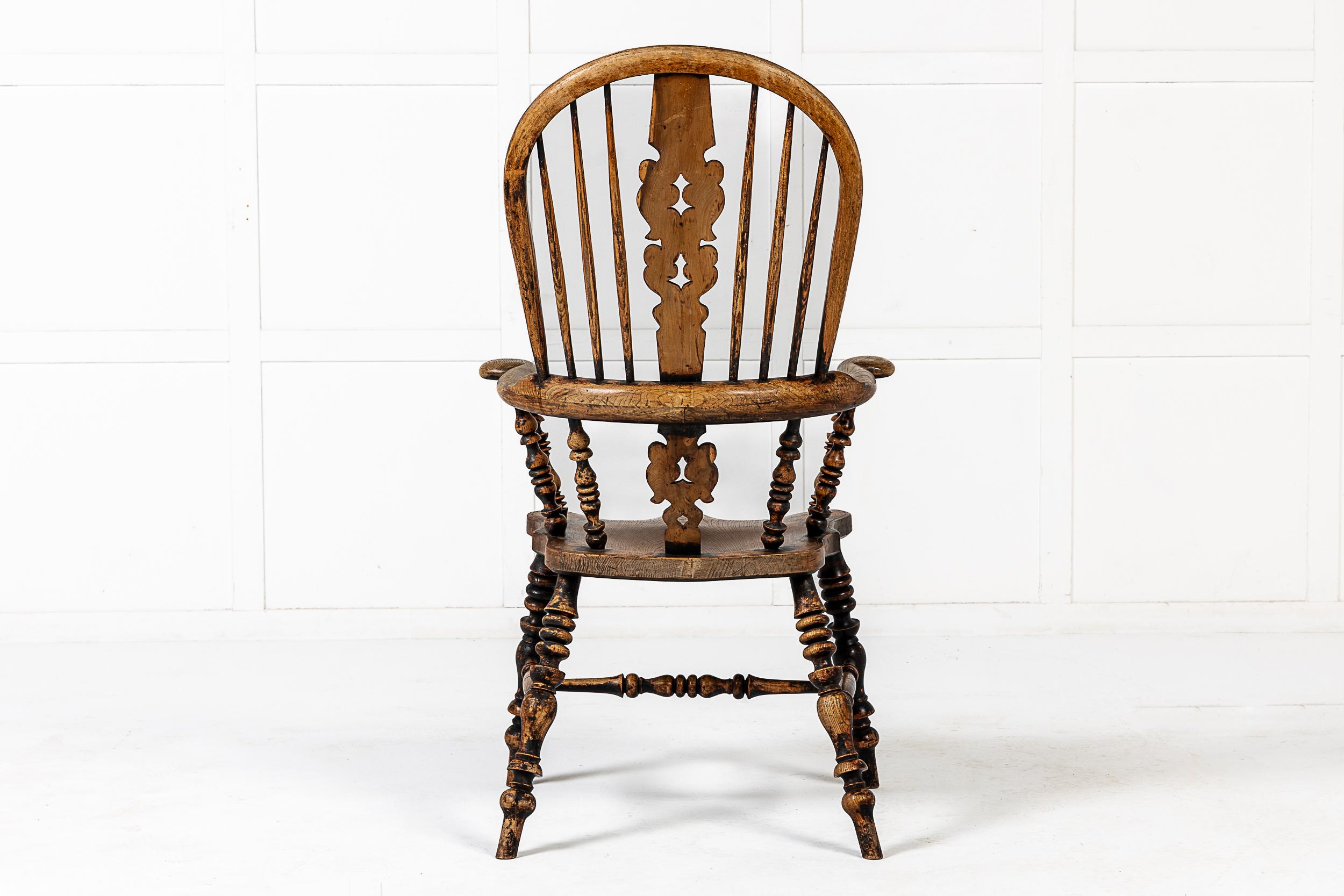 Windsor-Stuhl des 19. Jahrhunderts im Angebot 6