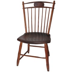 Antique 19th Century Windsor Chair from Pennsylvania