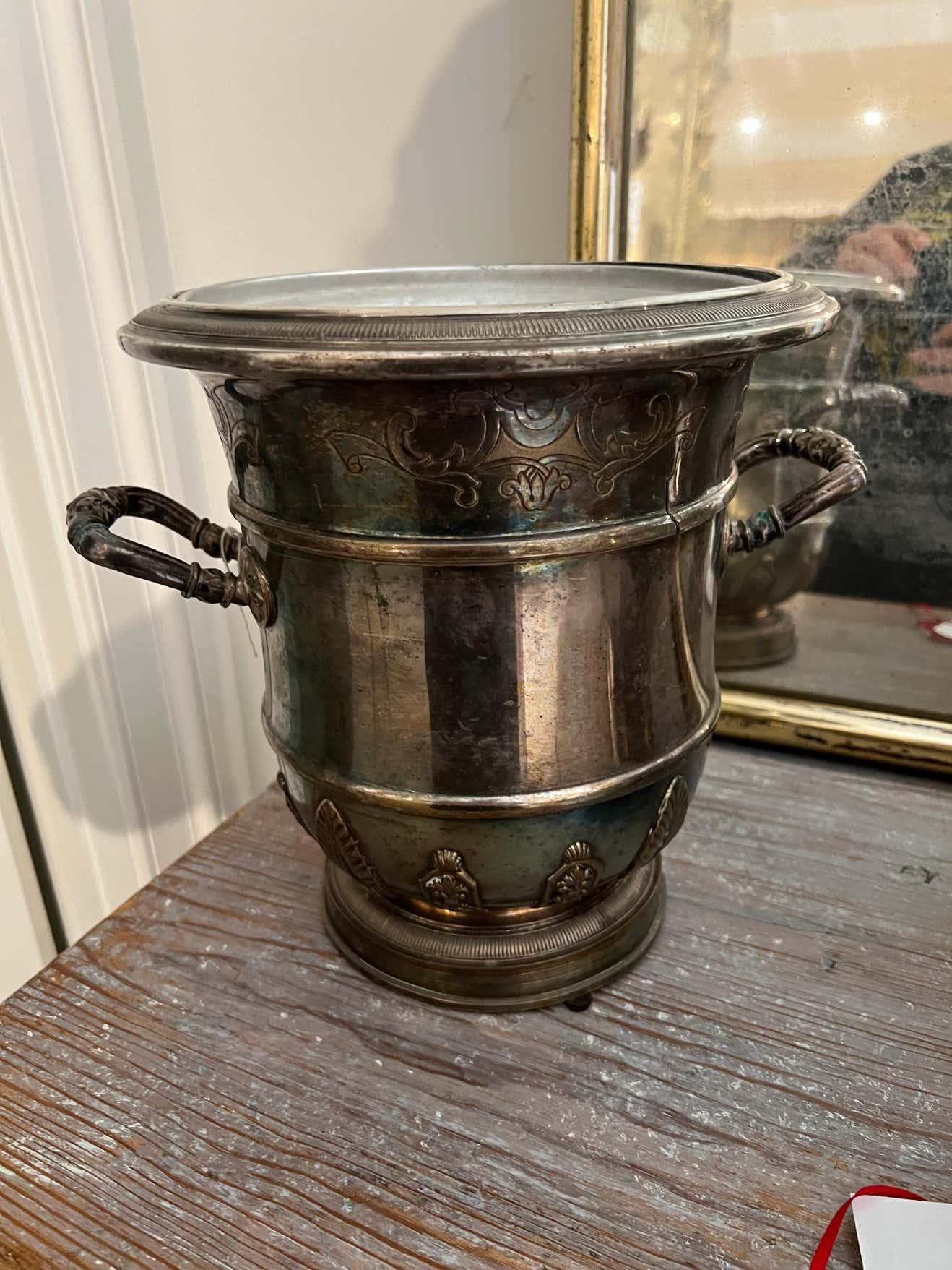 French 19th Century Wine Bucket For Sale