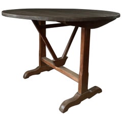 19th Century Wine Table Vigneron