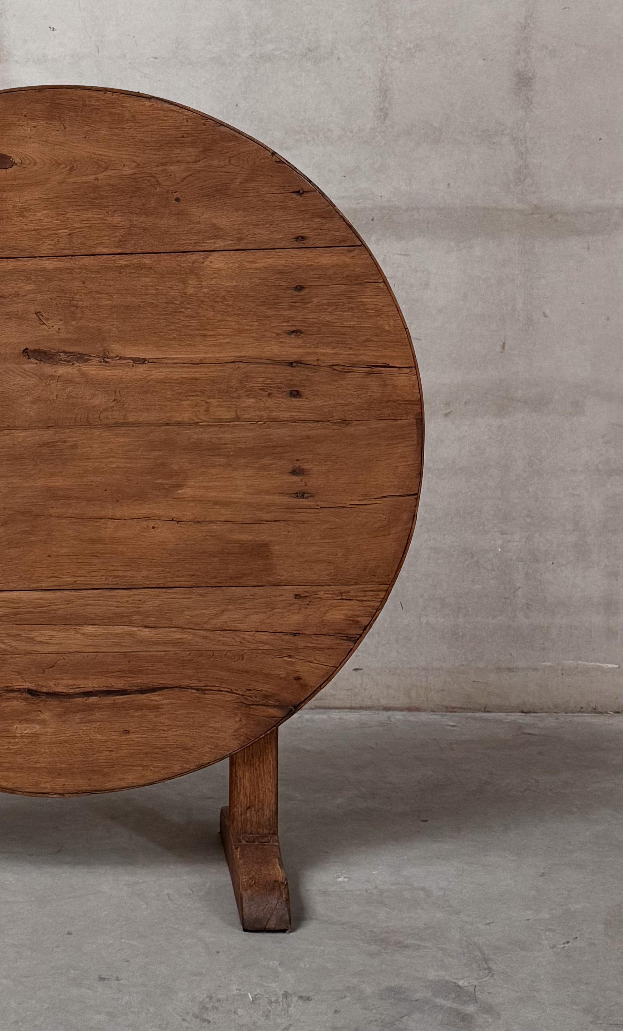 XIXe siècle Table de dégustation de vin du 19e siècle