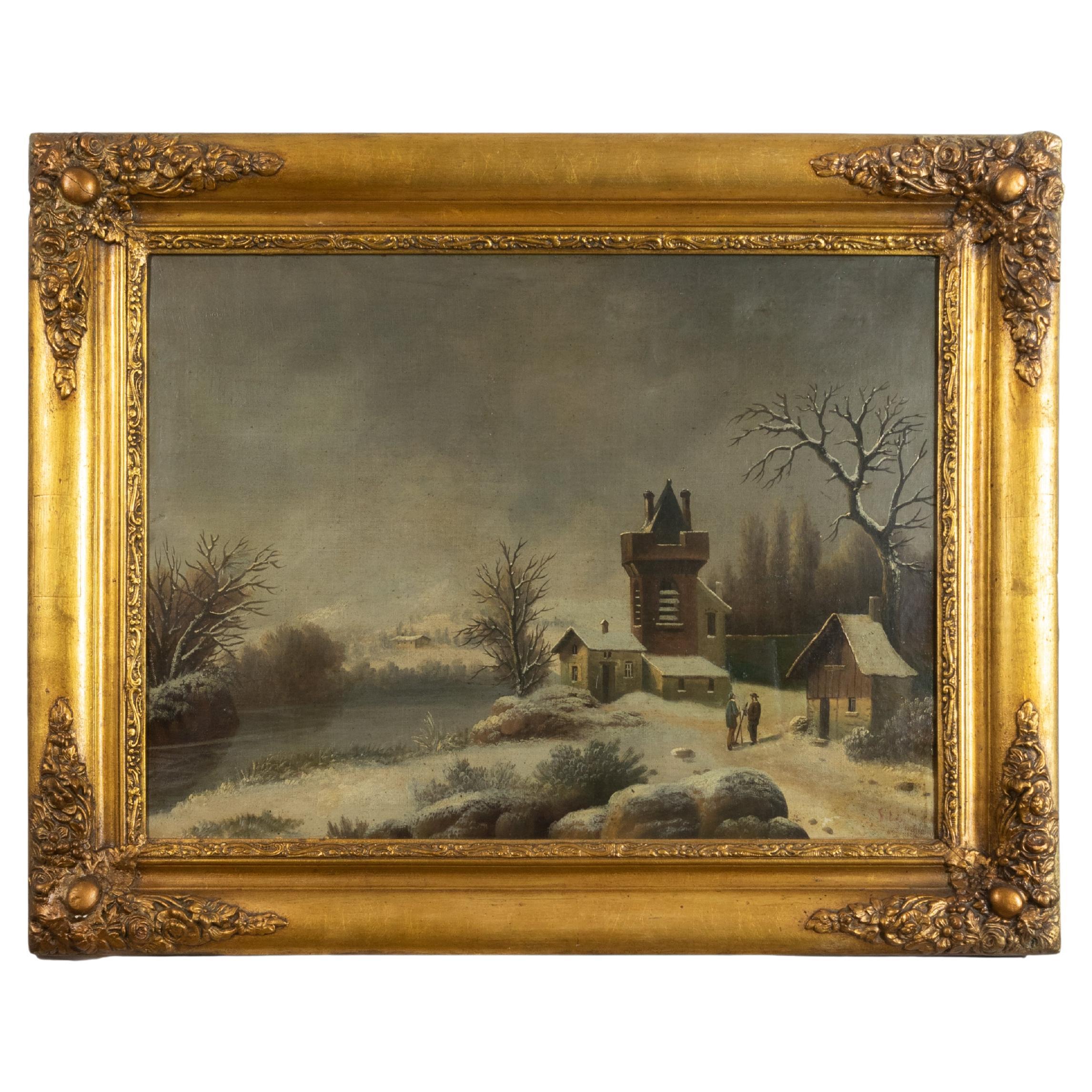 Pittura d'inverno, Paesi Bassi, (XIX secolo)
