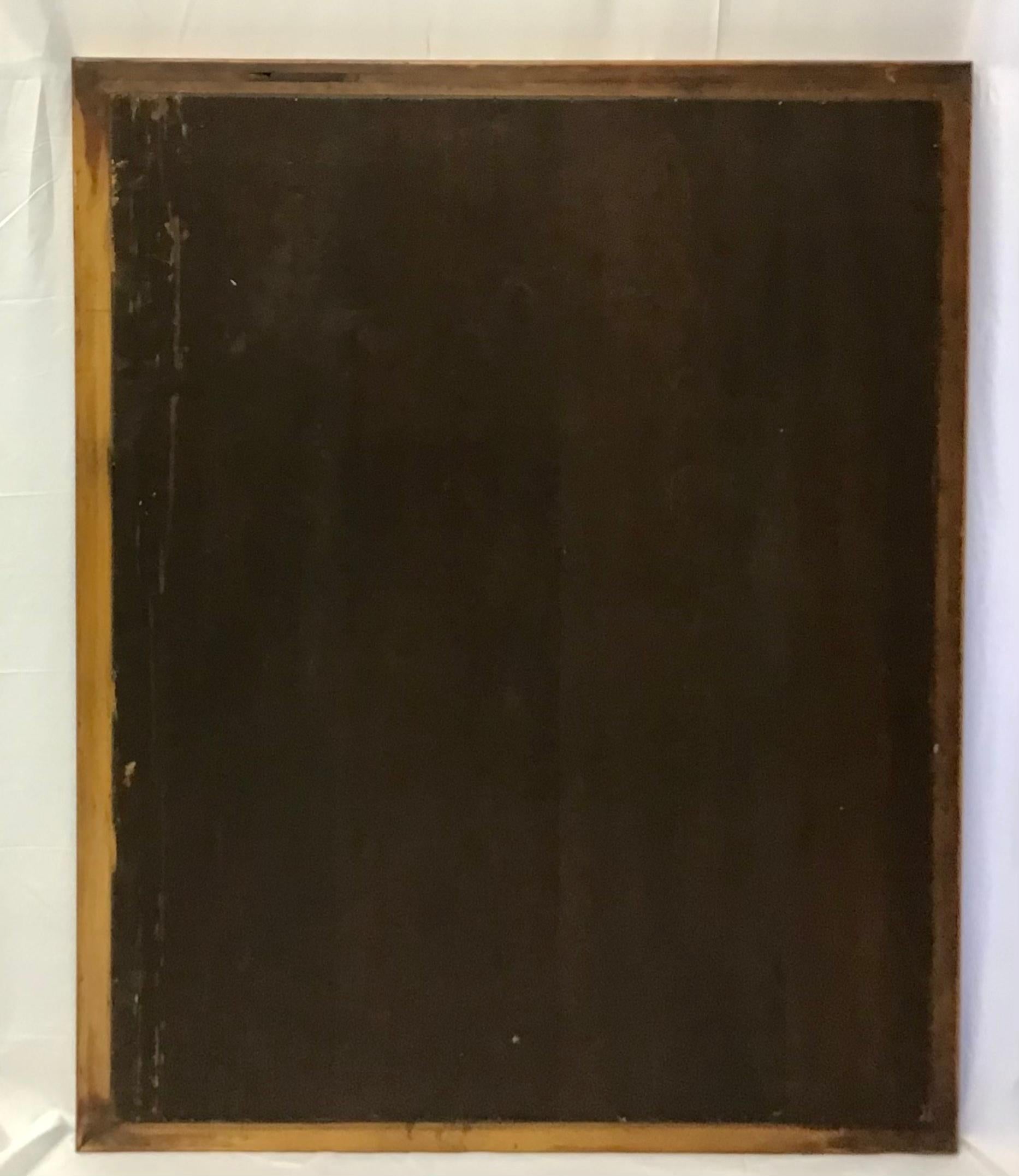 19th Century Wood and Faux Bamboo Mirror For Sale 1