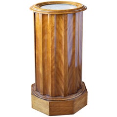 19th Century Wood and Marble Side Table