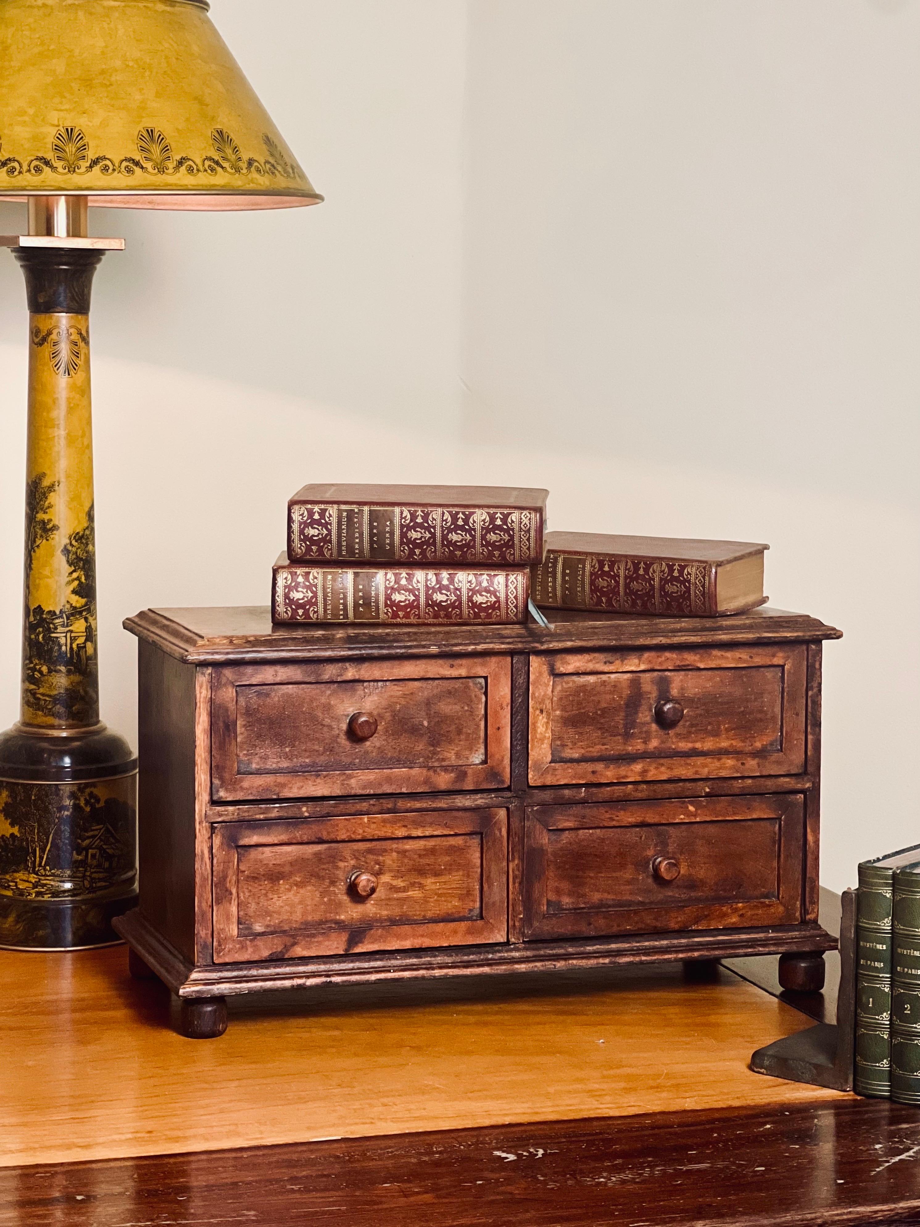 19th Century Wood Apothecary Cabinet 6