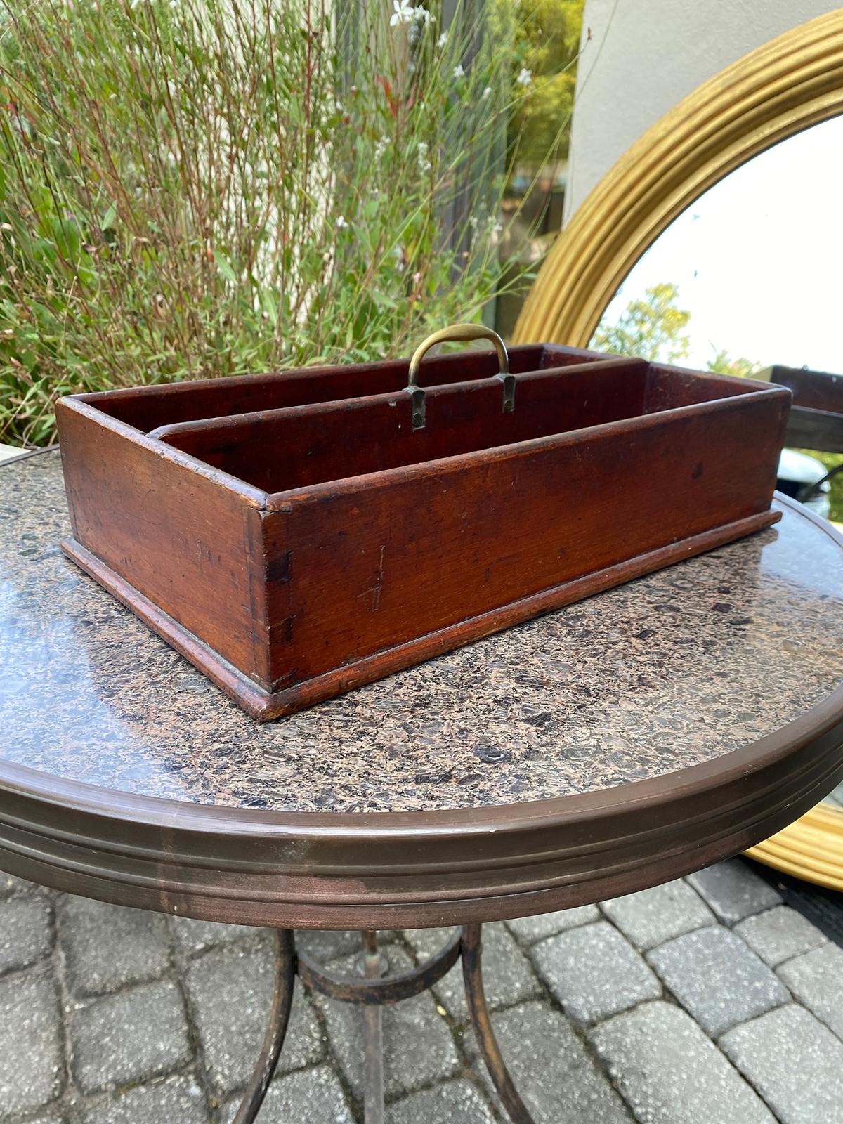 wood tray box