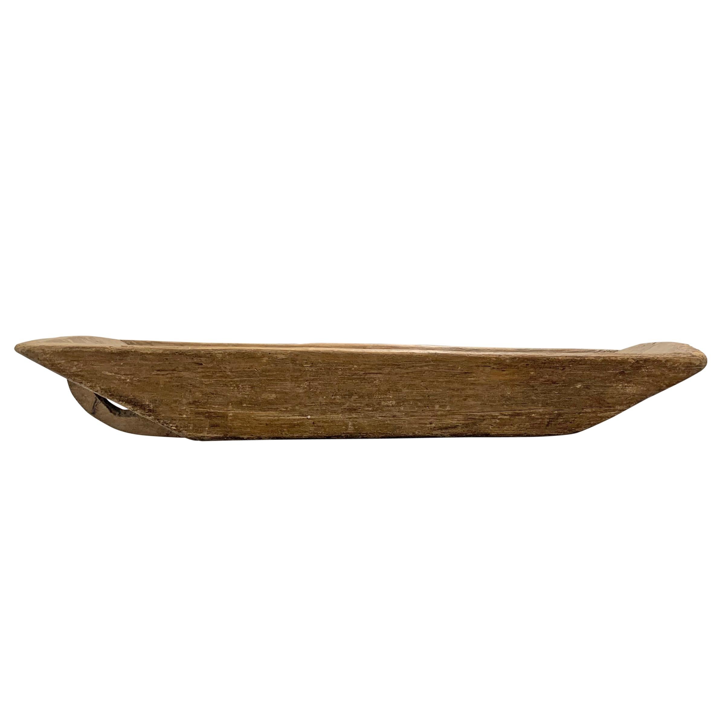 Primitive 19th Century Wood Dough Trough