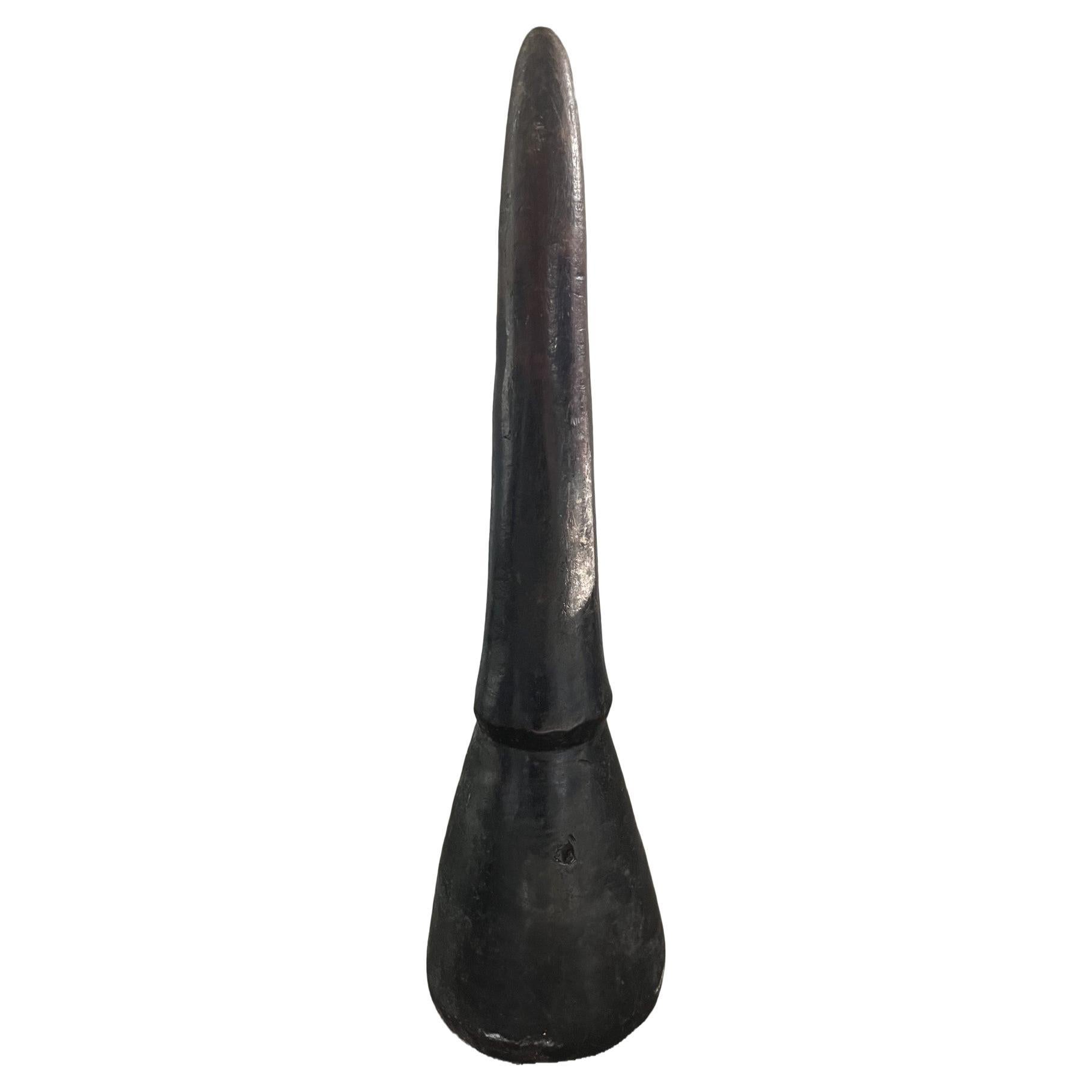 19th Century Wood Mortar from Congo For Sale