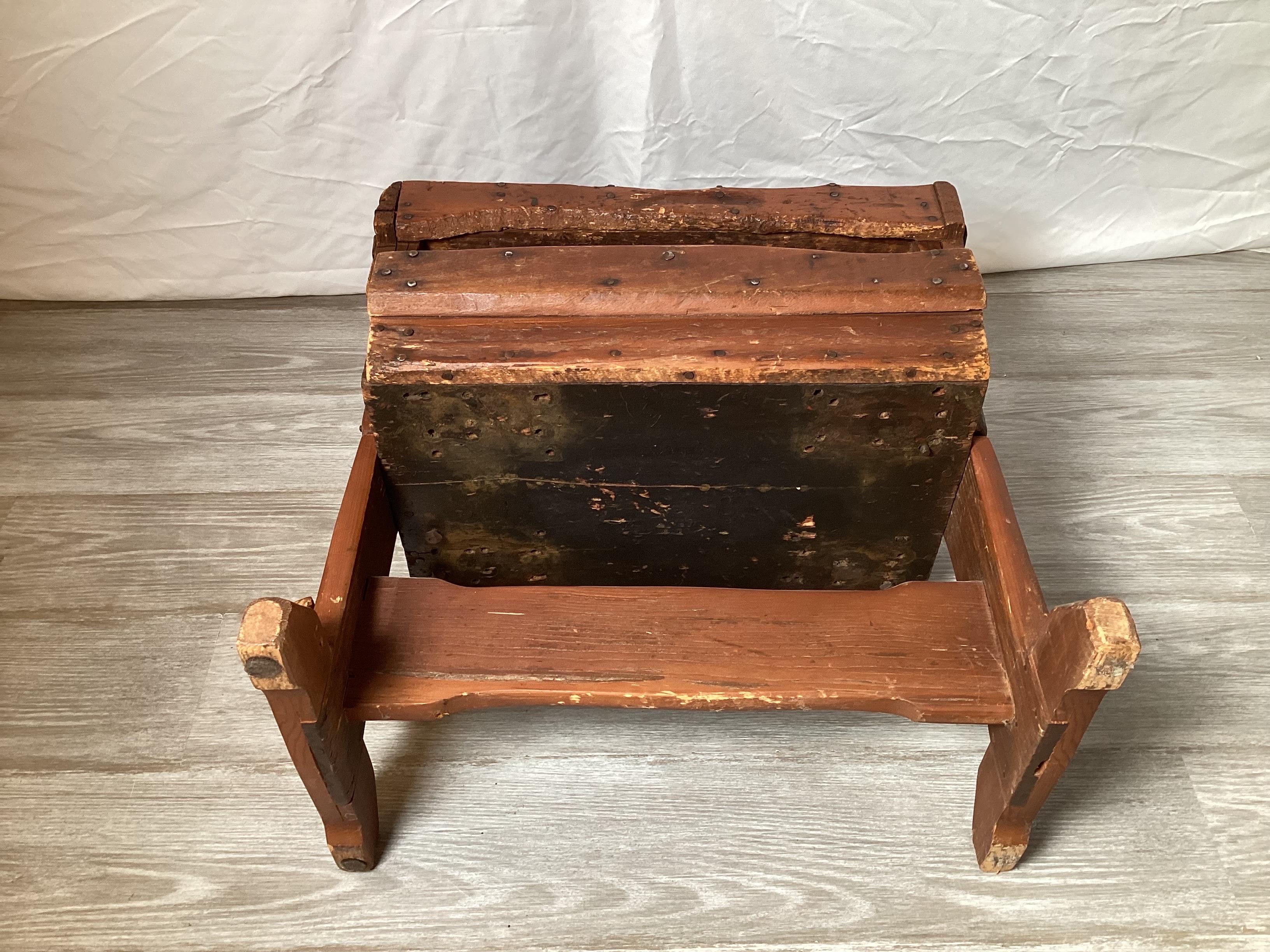 Late 19th Century 19th Century Wood Cobblers Bench-Rack