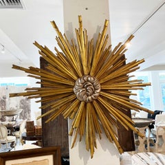 19th Century Wood Sun Fragment