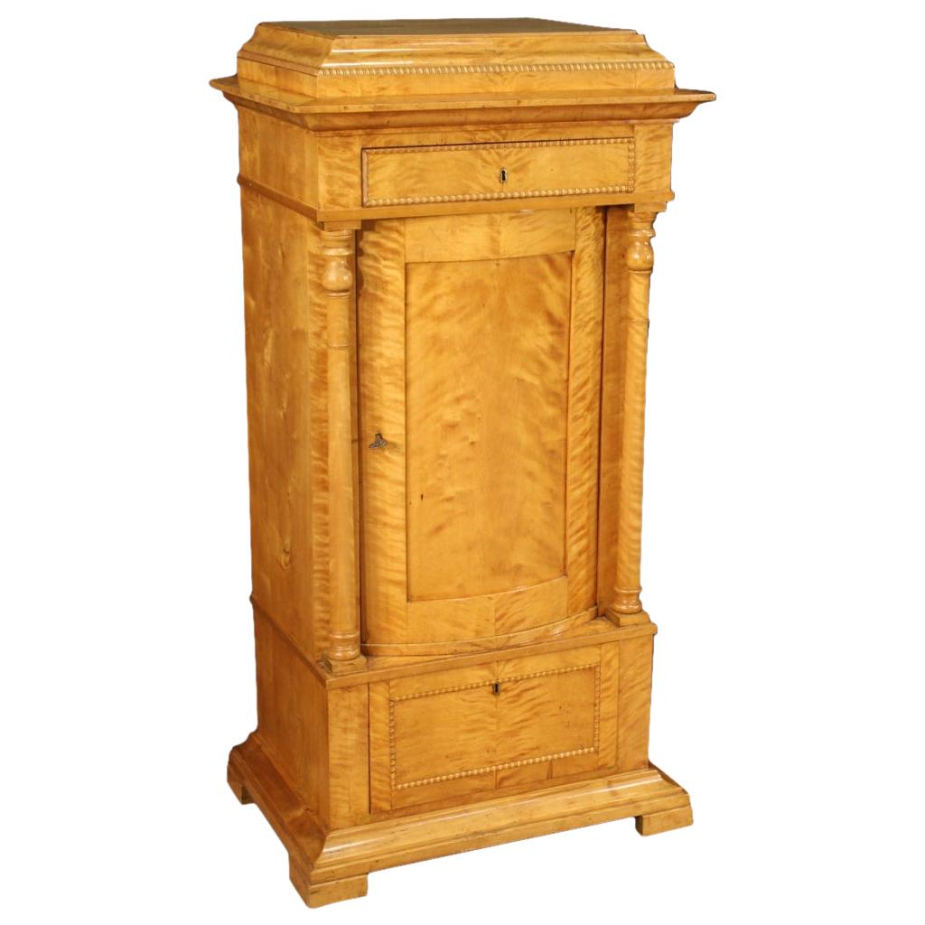 Mid19th Century Italian Biedermeier Carrara Marble Top Wax