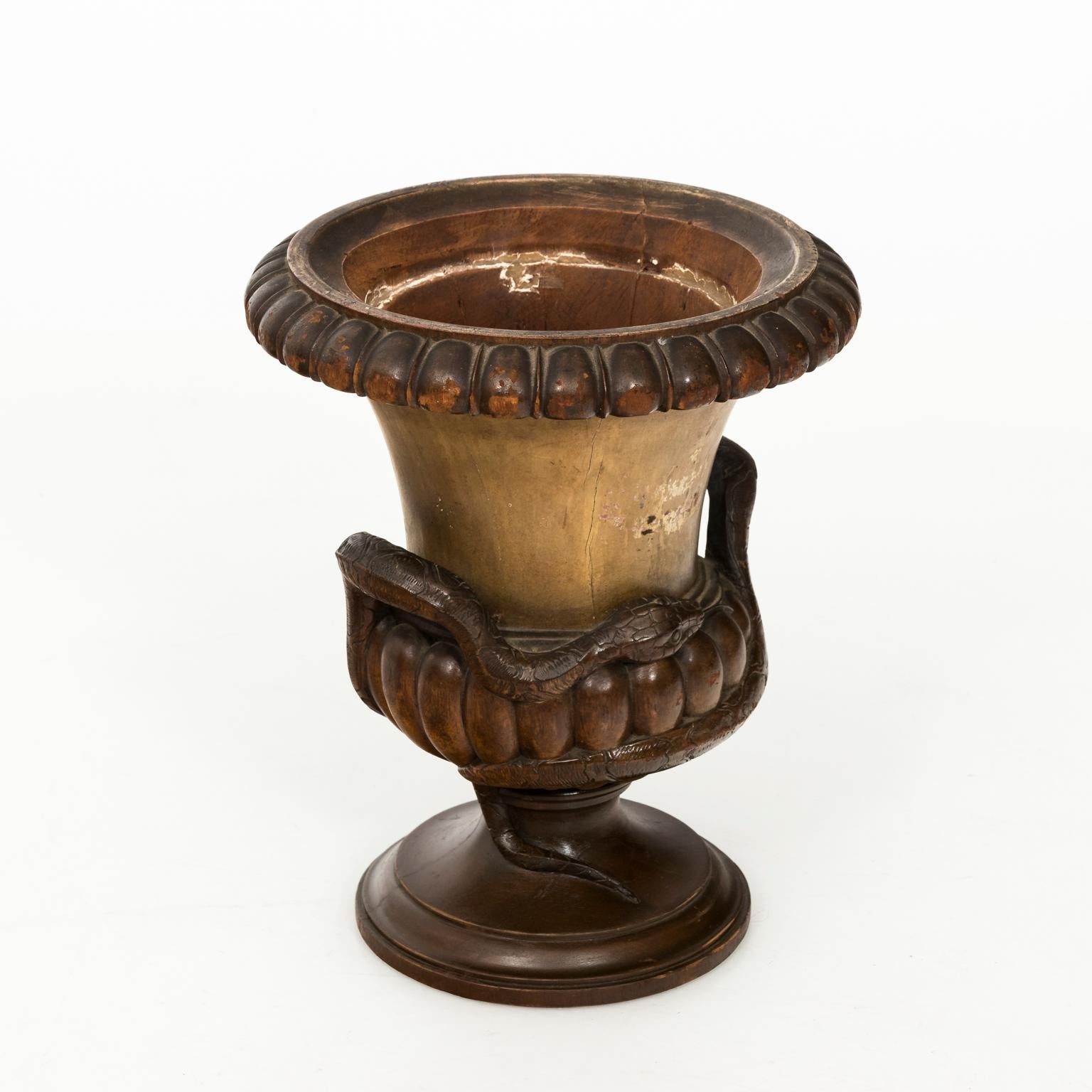 19th Century Wood Urn For Sale 4
