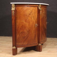 19th Century Wood with Marble Top French Napoleon III Stamped Chapuis Sideboard