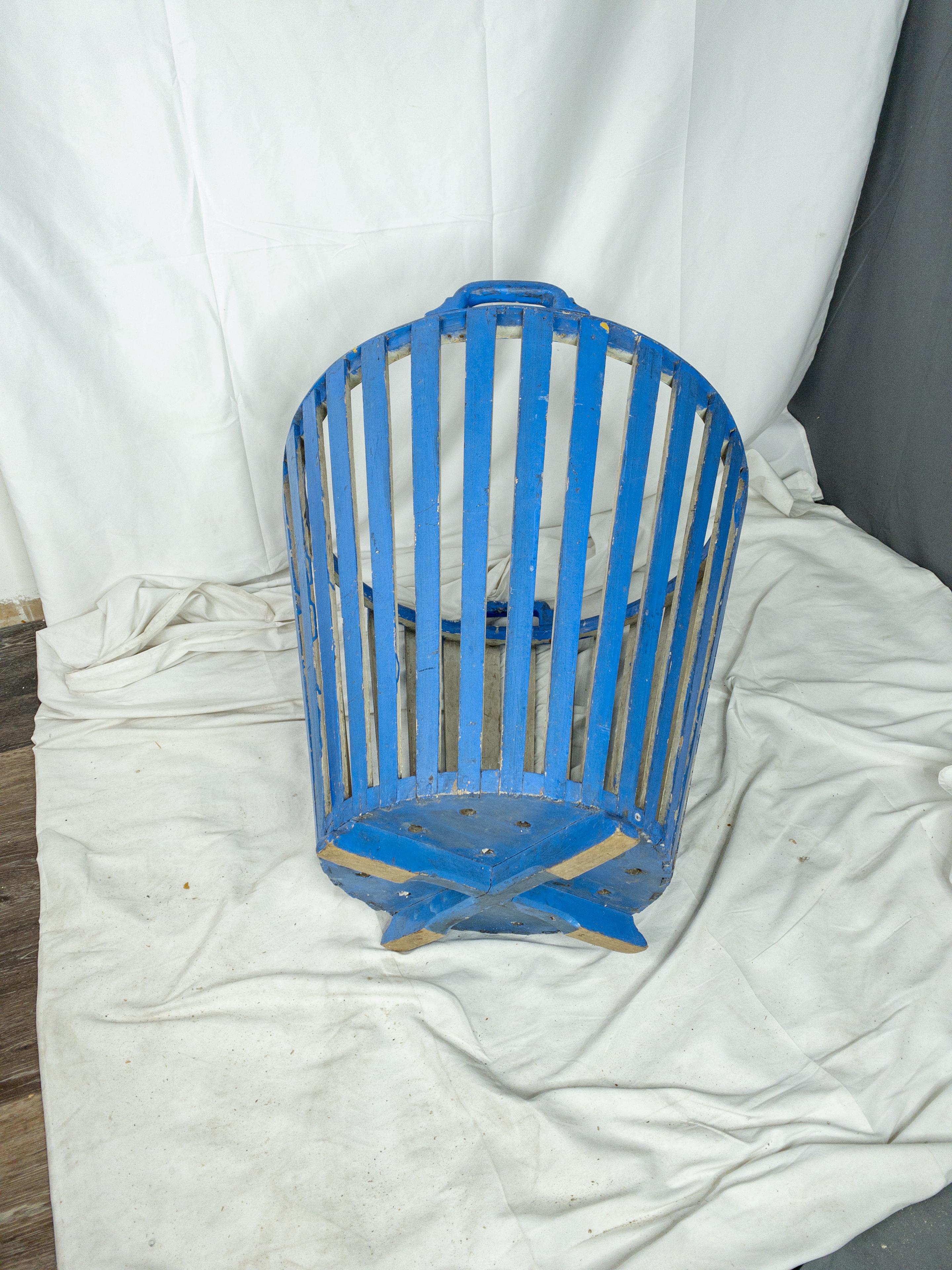 19th Century Wooden Basket 3