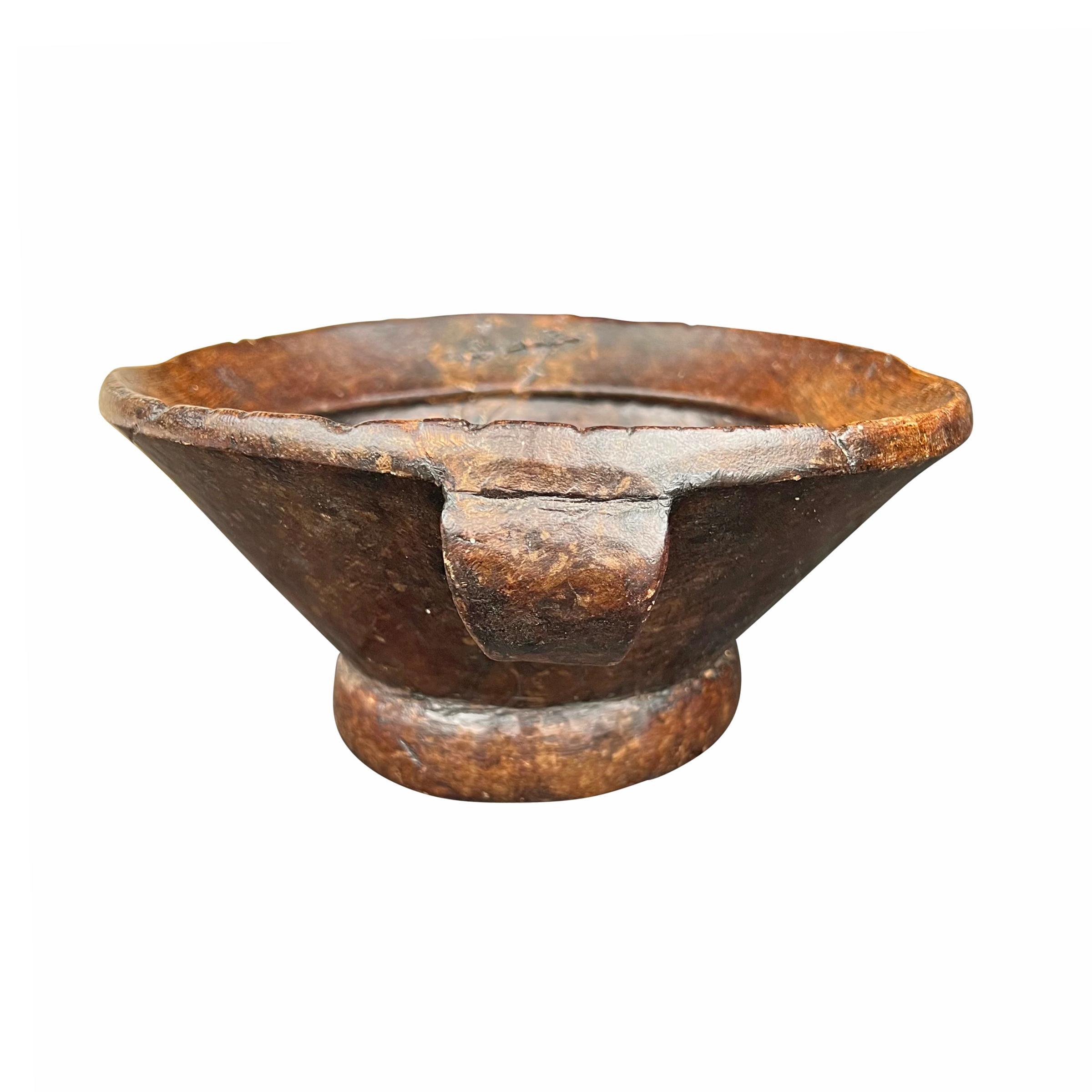 Unknown 19th Century Wooden Bowl For Sale