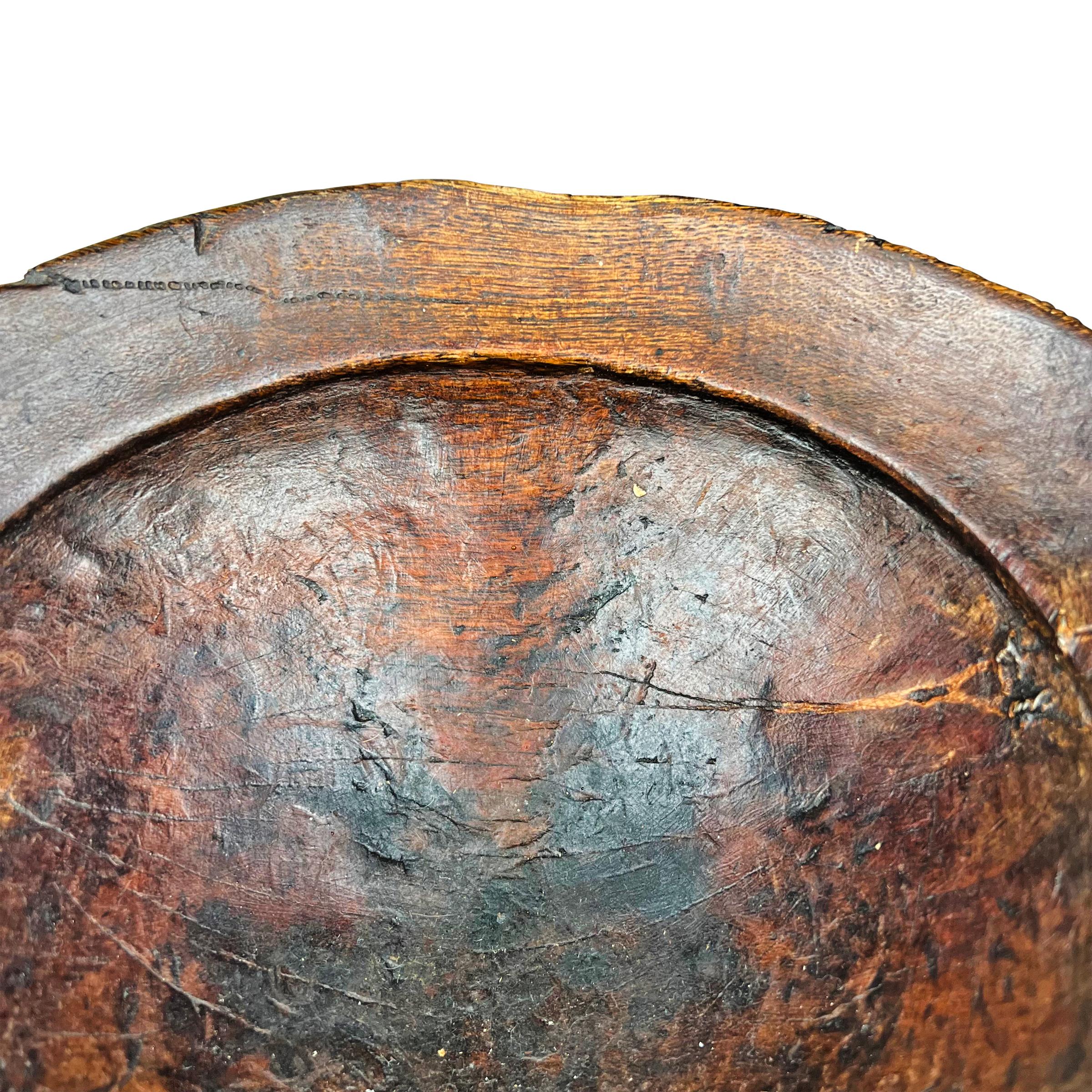 19th Century Wooden Bowl For Sale 2