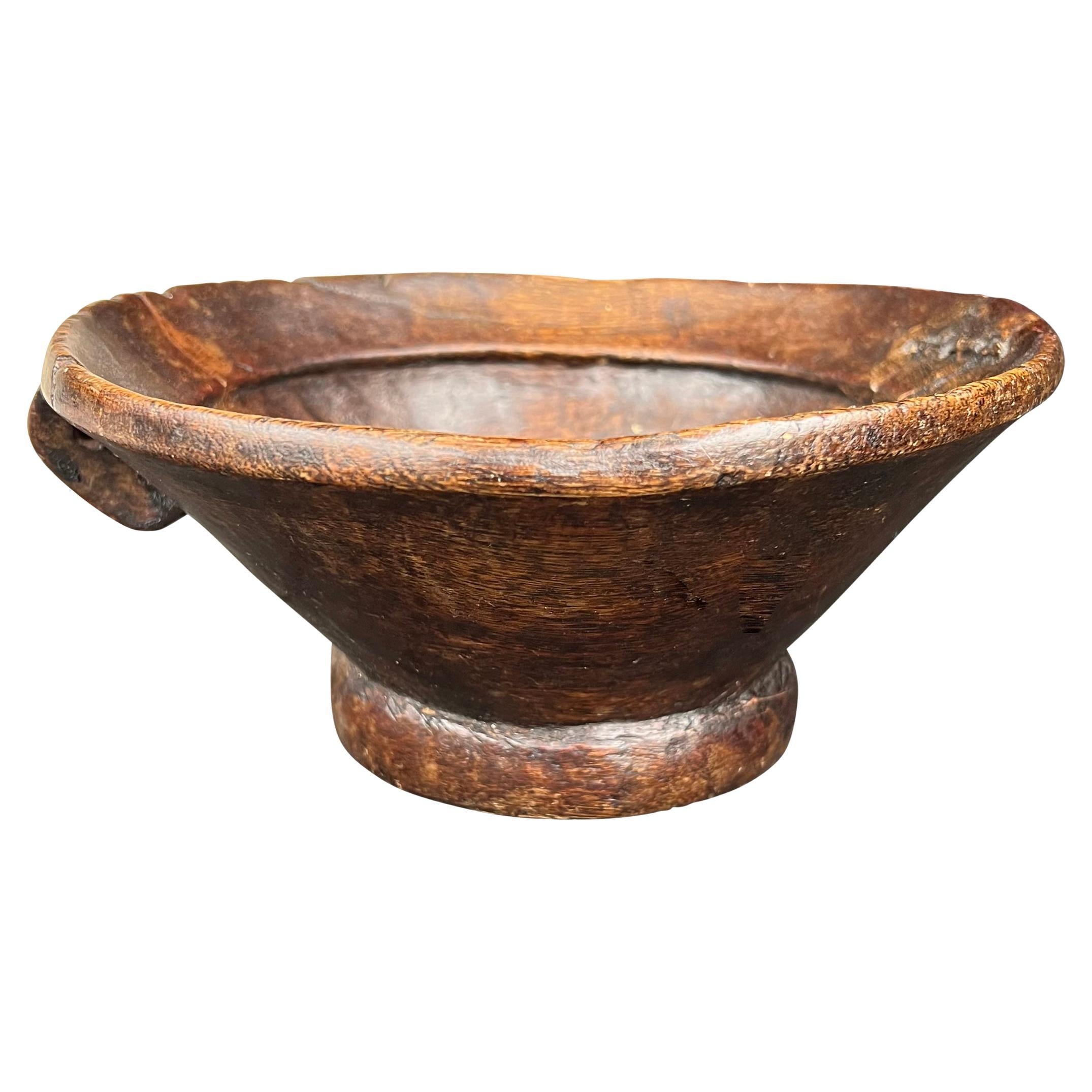 19th Century Wooden Bowl
