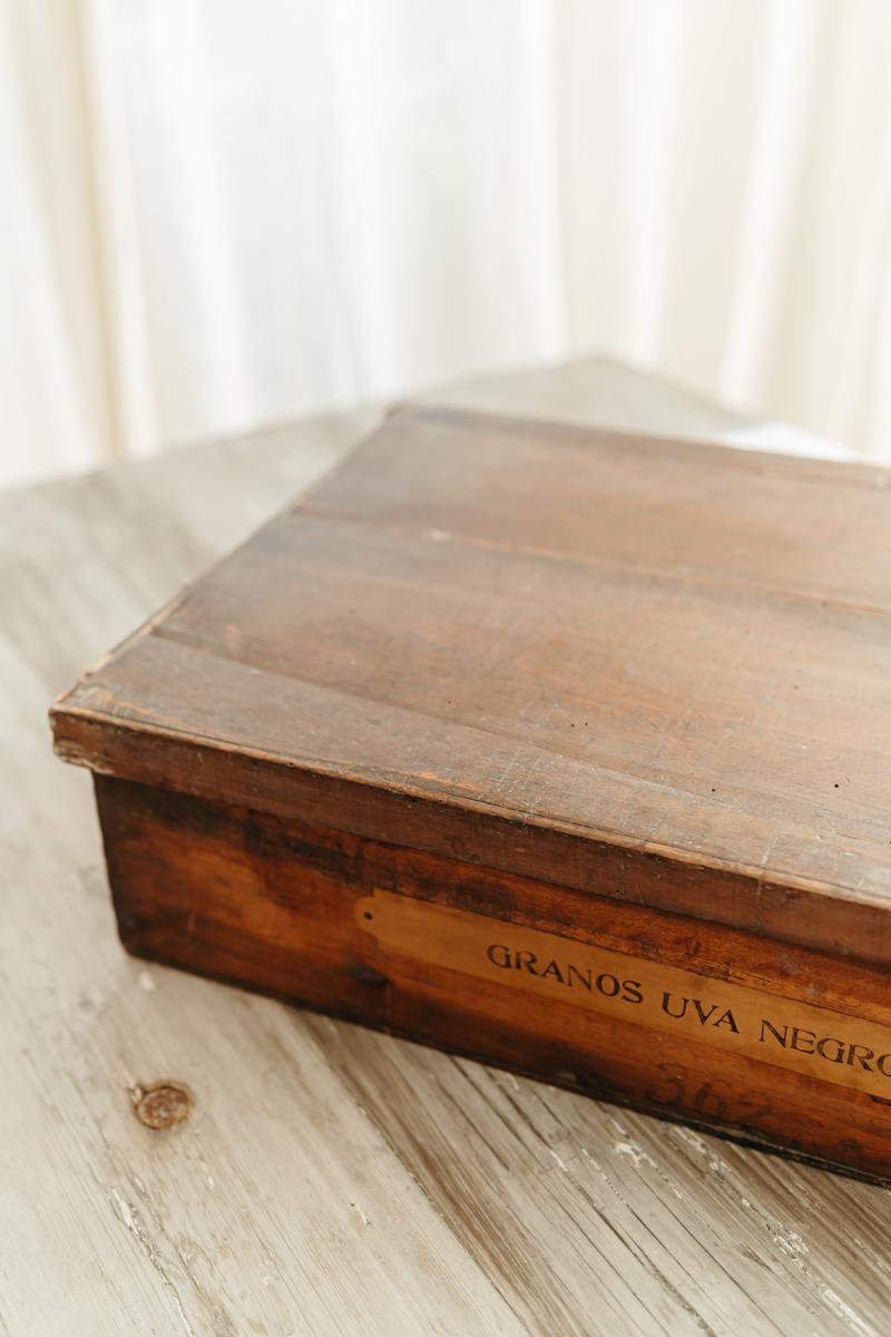 19th century wooden box  For Sale 1
