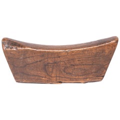 19th Century Wooden Chinese Headrest