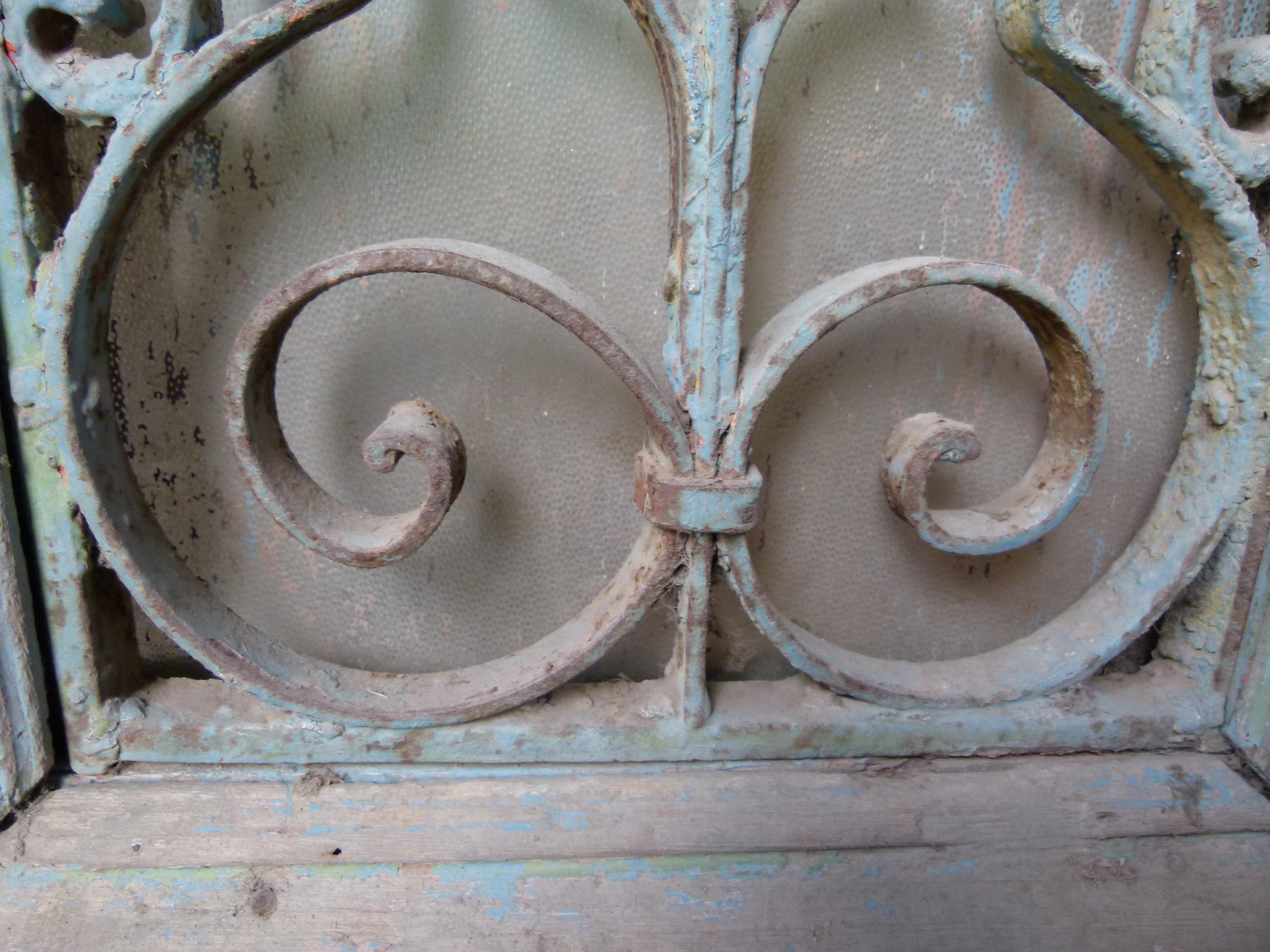 Porta d'ingresso doppia in legno in stile Art Nouveau del XIX secolo in vendita 5