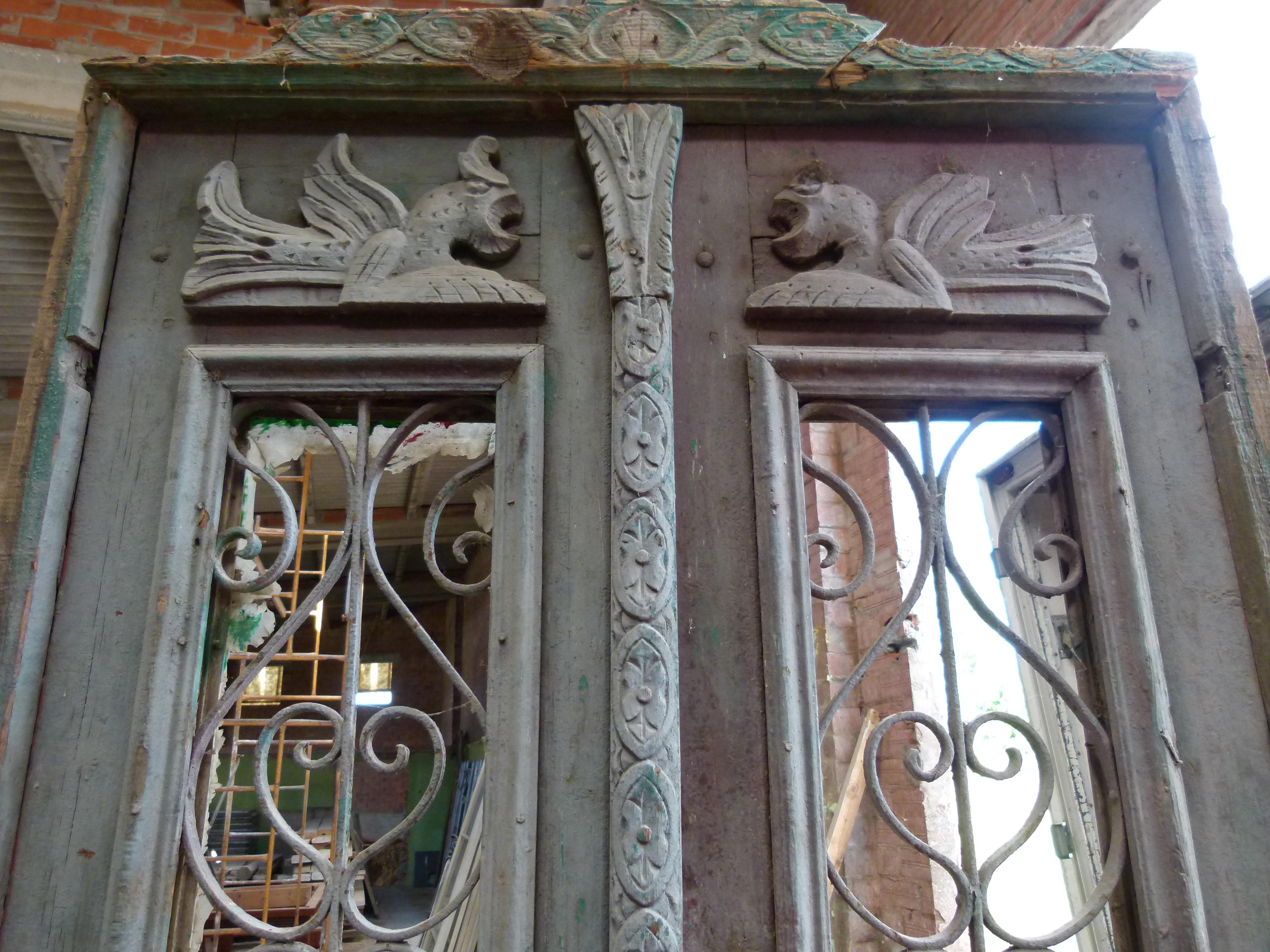 art nouveau front door