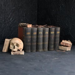 19th Century Wooden Fake Book Boxes