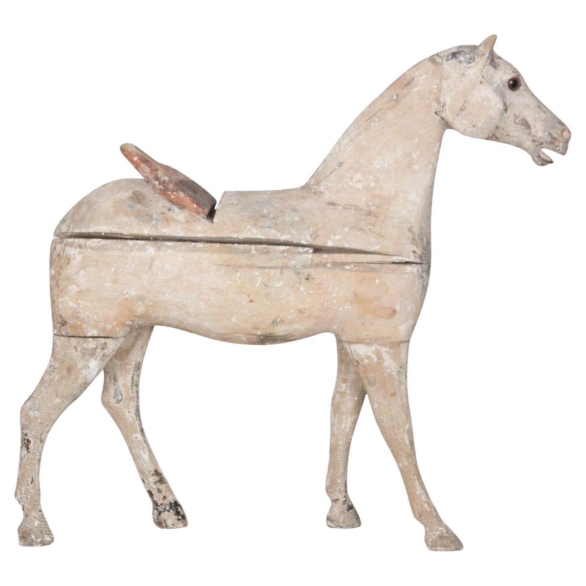 19th Century Wooden Horse For Sale