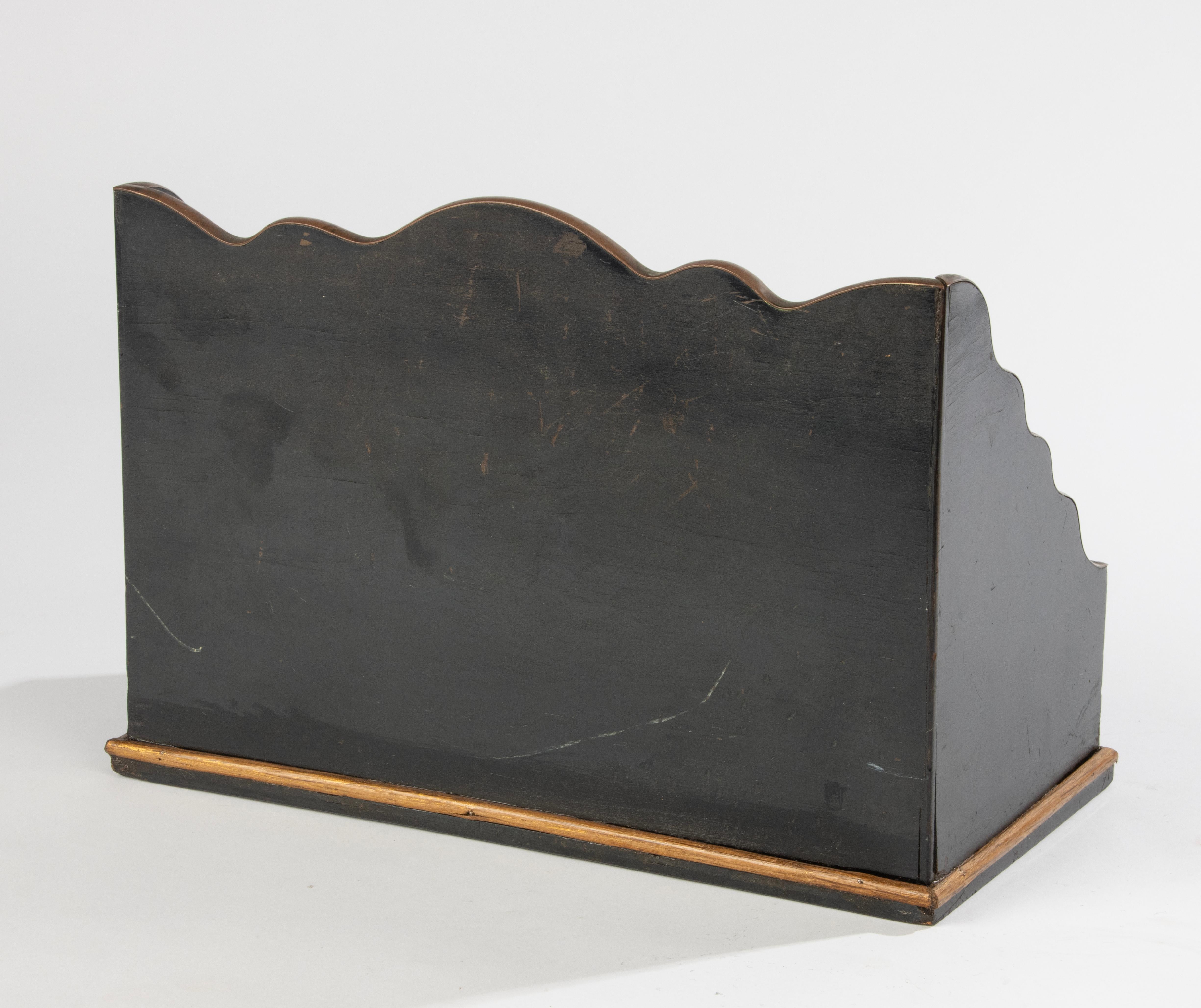 19th Century Wooden Letter Rack - Napoleon III For Sale 6