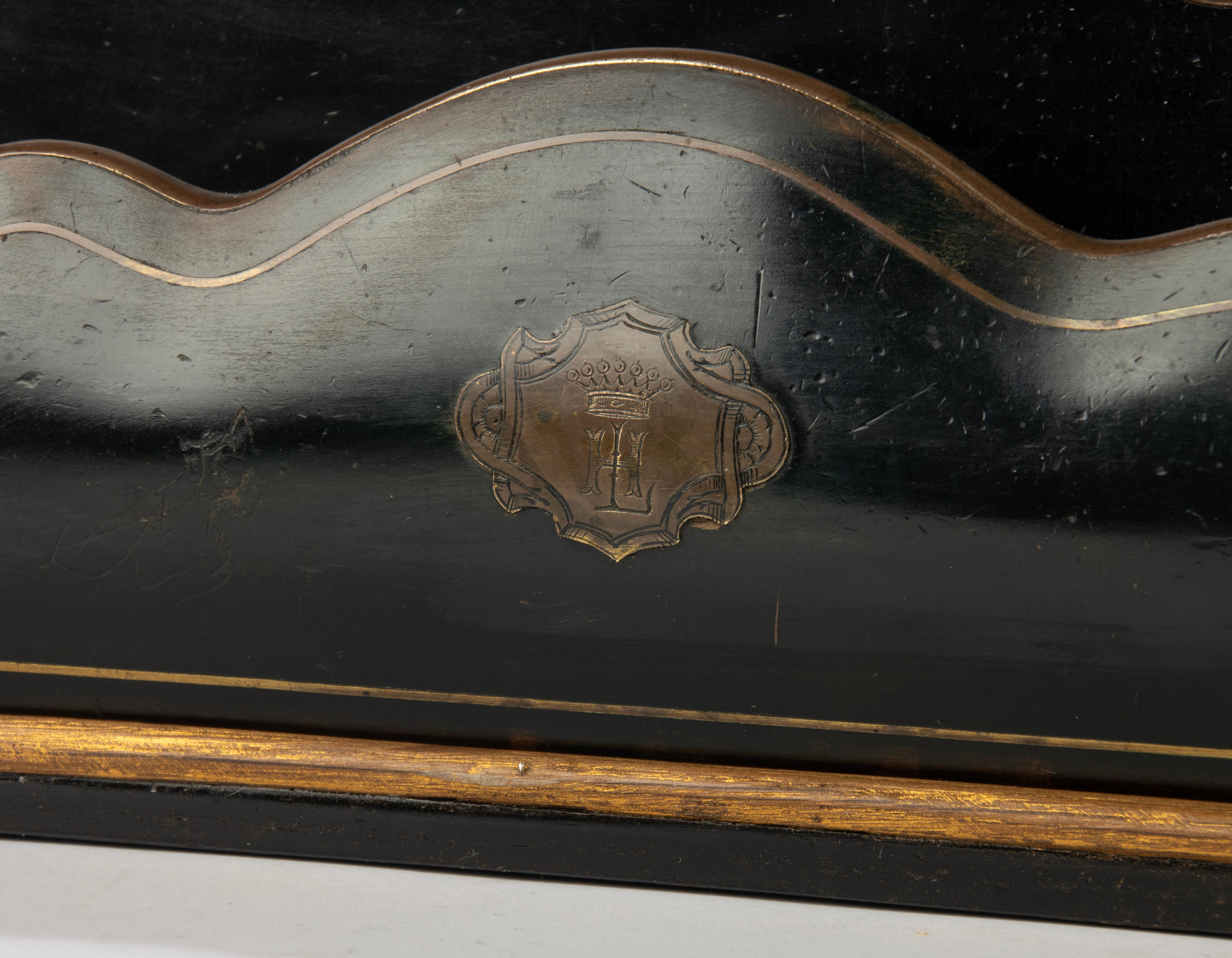 19th Century Wooden Letter Rack - Napoleon III For Sale 7