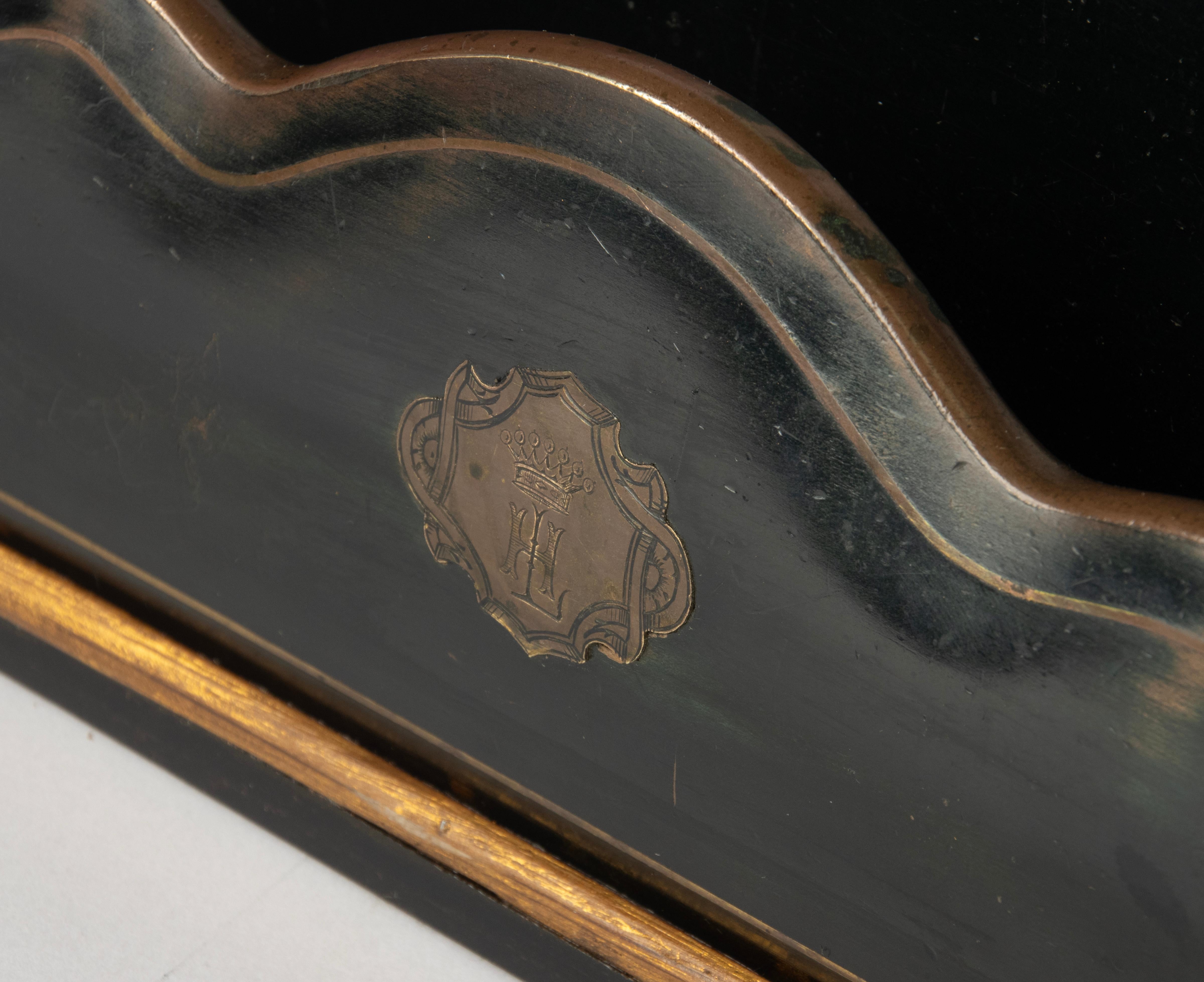 19th Century Wooden Letter Rack - Napoleon III For Sale 10
