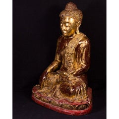 Bouddha Mandalay de Birmanie du 19e siècle