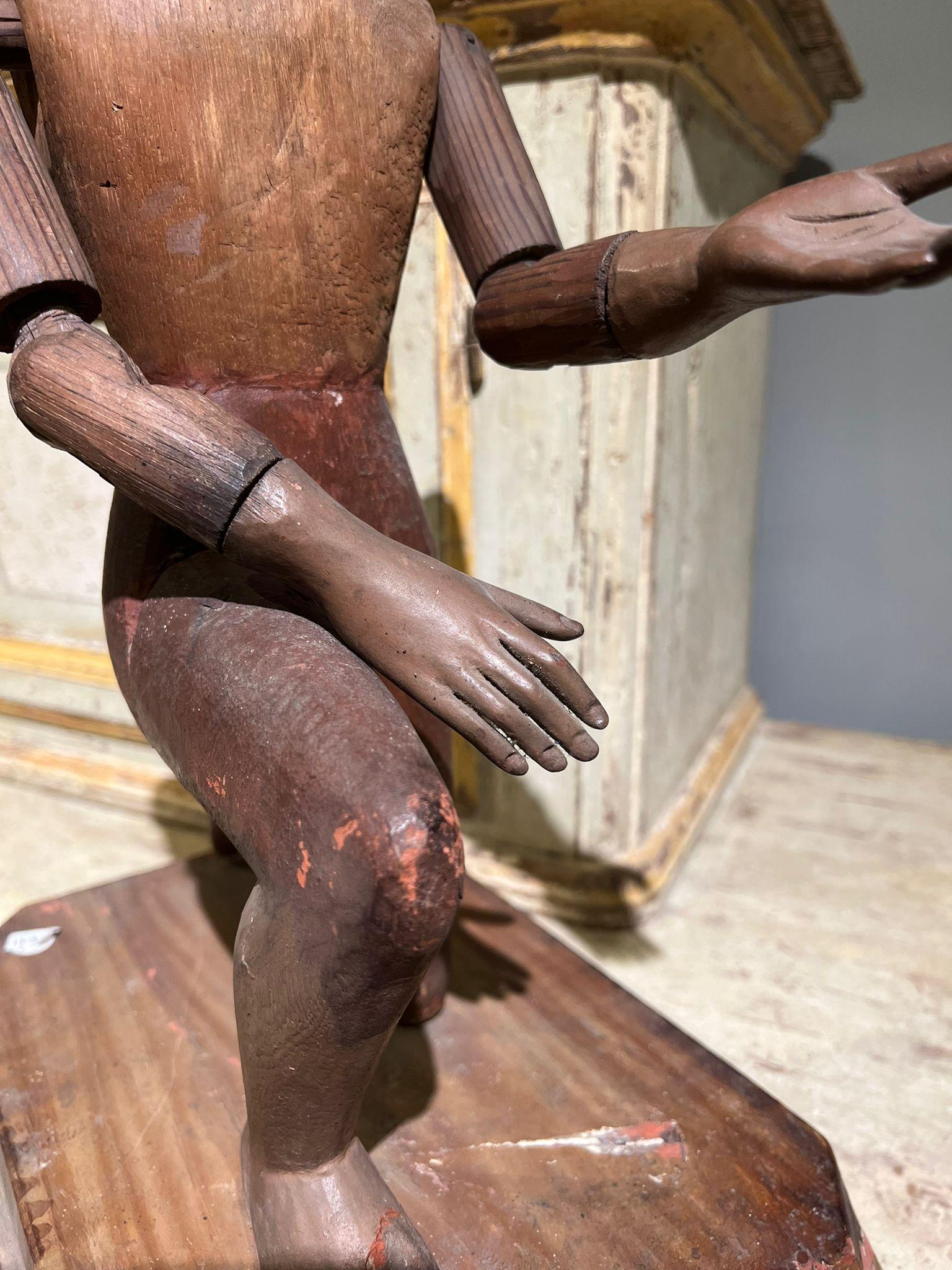 19th Century Wooden Mannequin For Sale 6