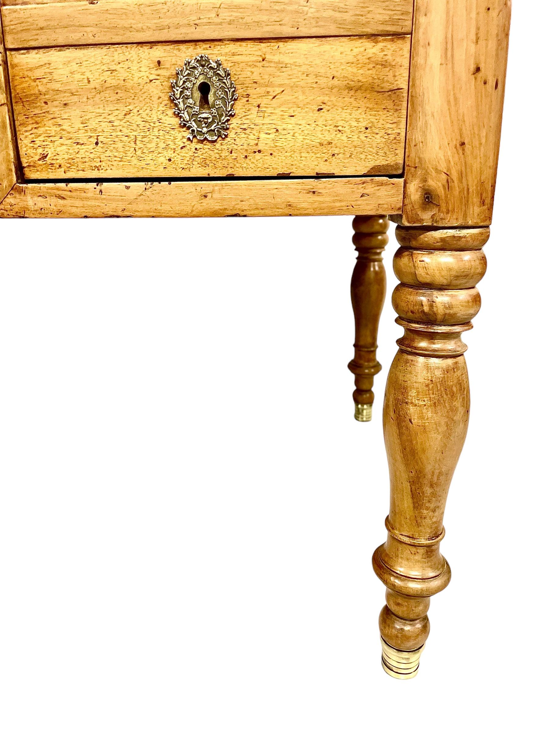 19th Century Wooden Partners' Desk For Sale 3