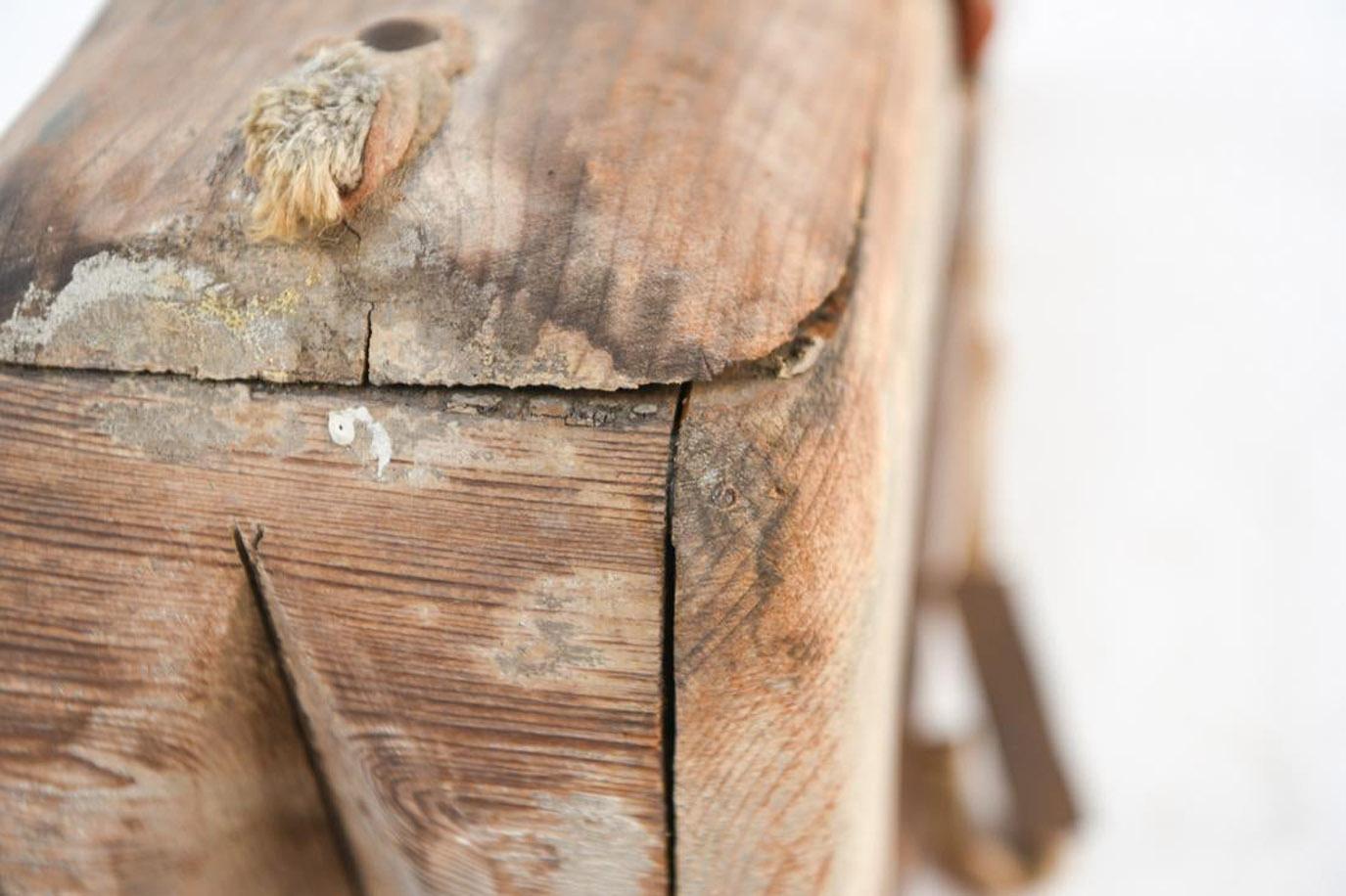 Fait main Cheval à bascule en bois du 19e siècle en vente