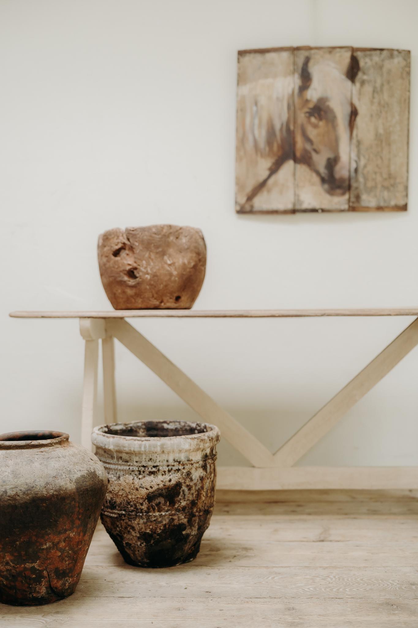 19th century  wooden root bowl For Sale 3