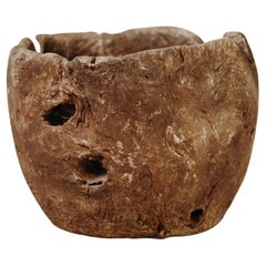 19th century  wooden root bowl