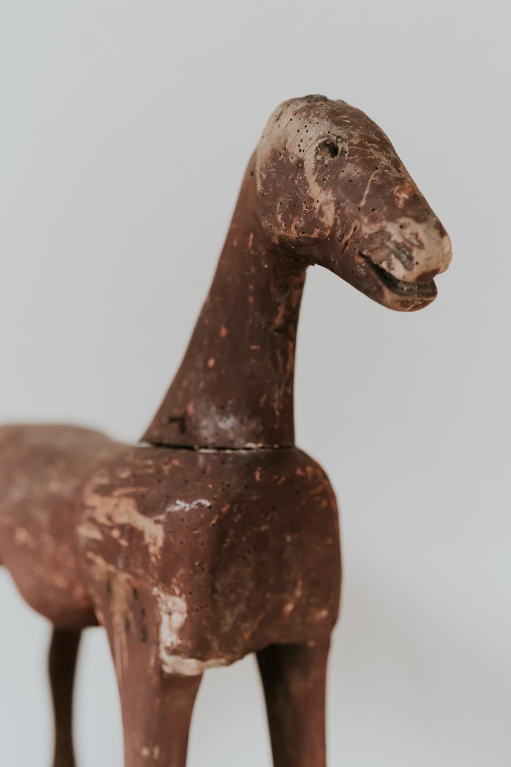 19th Century Wooden Toy Horse 4