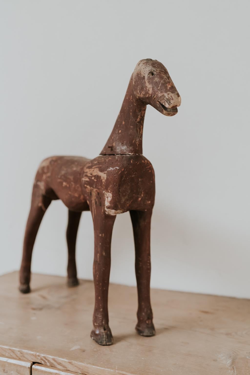 19th Century Wooden Toy Horse 2