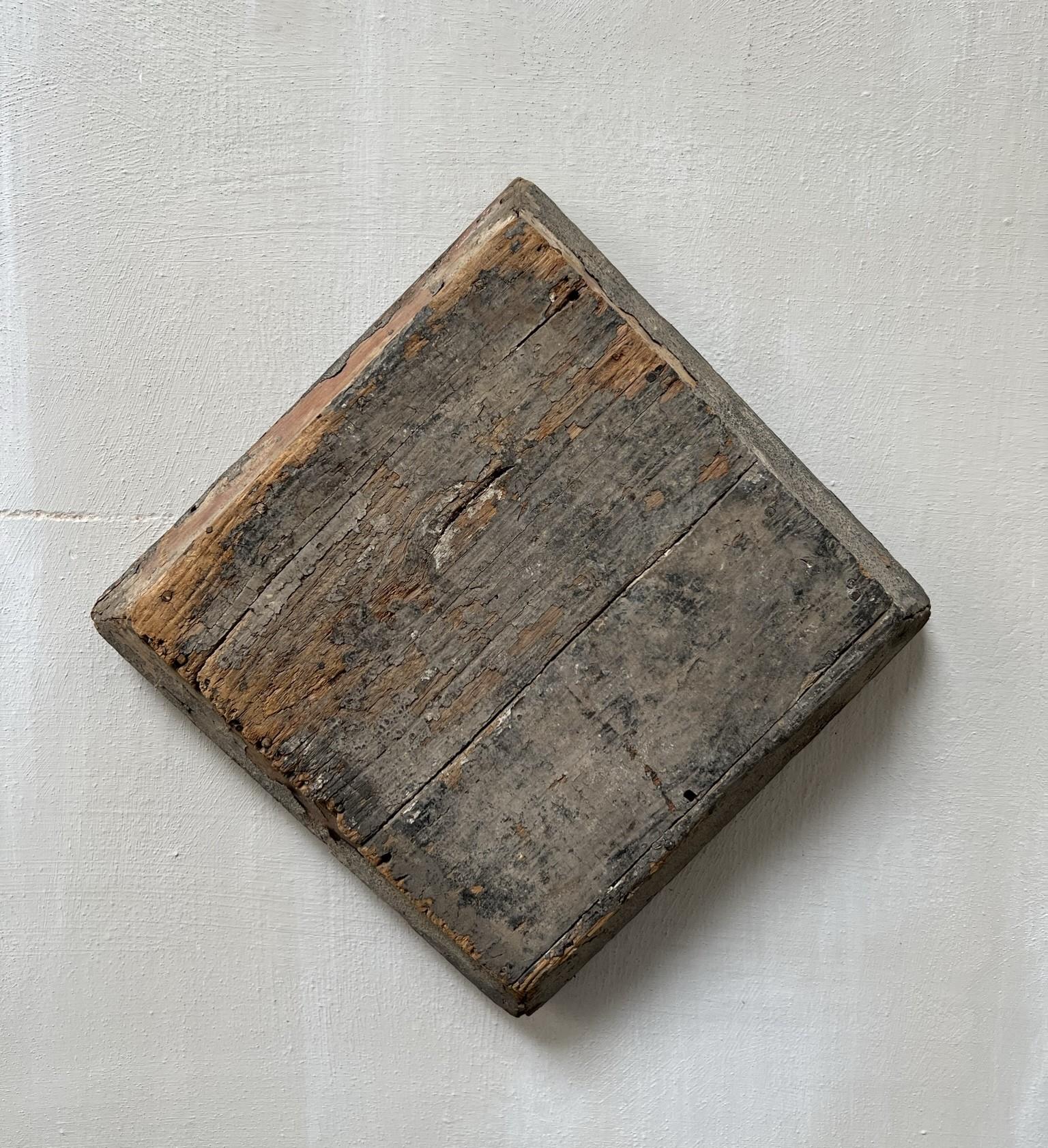 19th Century 19th century wooden wall mounted object For Sale