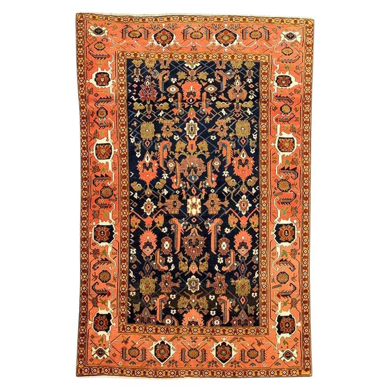 Tapis caucasien en laine du 19ème siècle, design Erivan, vers 1890. 2,05 x 1,34 m