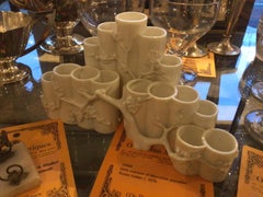 19th Century Worcester Porcelain Flower Holder in the Japanese Style