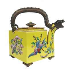 Antique 19th Century Worcester Royal Porcelain Works Aesthetic Movement Teapot