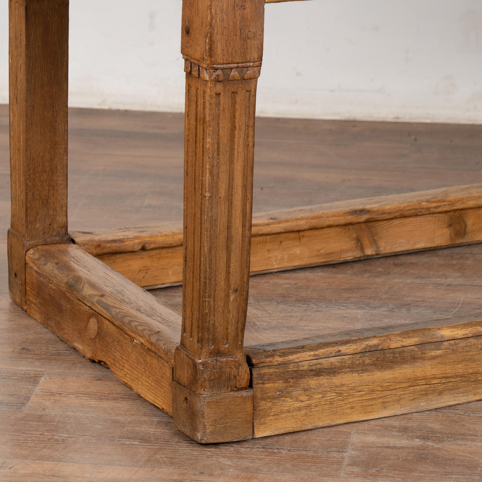 Console de table de travail du Danemark du 19e siècle en vente 6
