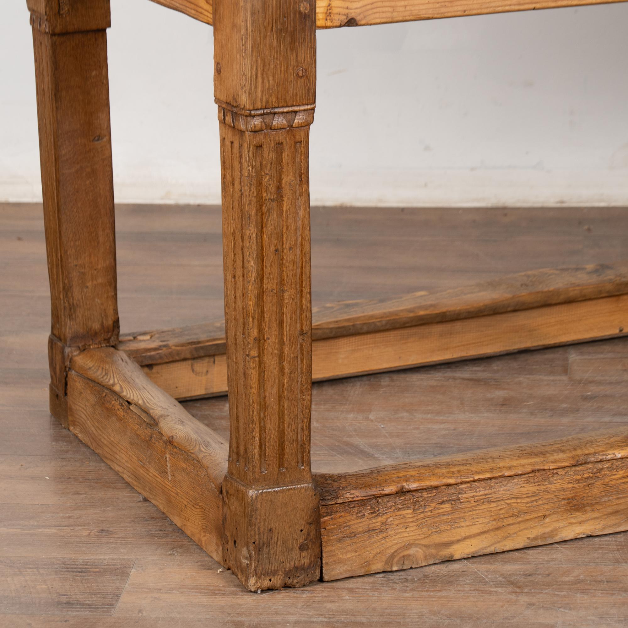 Console de table de travail du Danemark du 19e siècle en vente 7