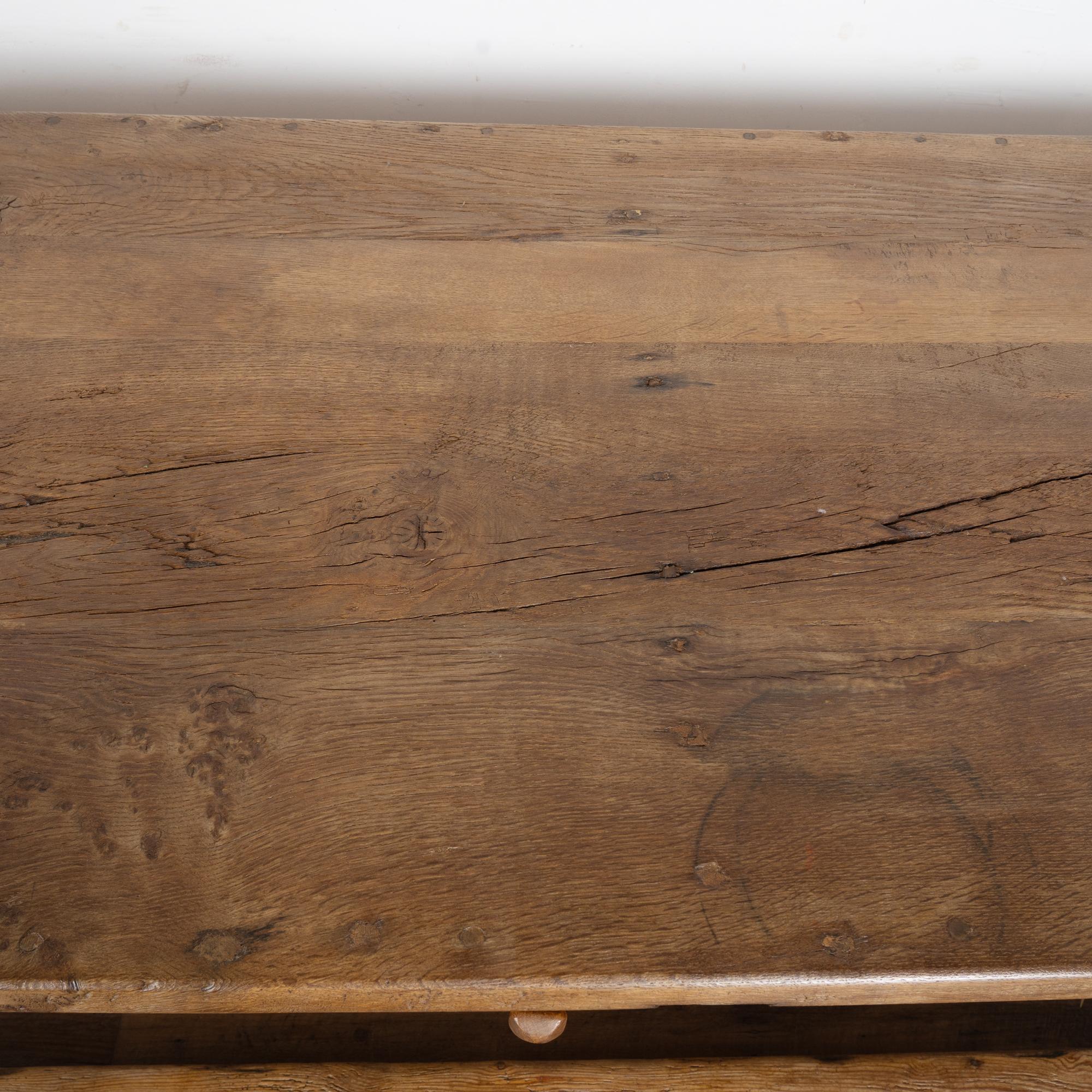 XIXe siècle Console de table de travail du Danemark du 19e siècle en vente