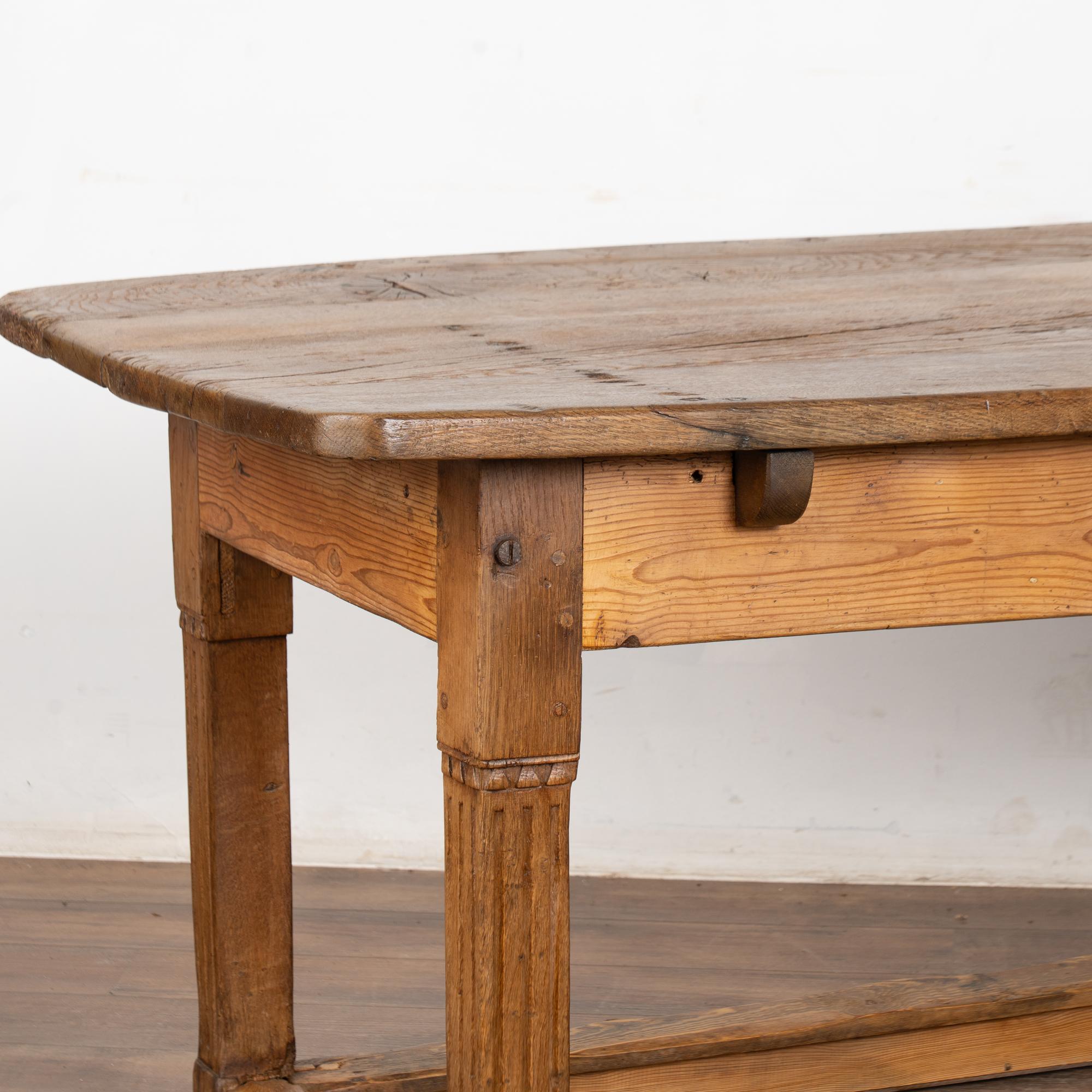Console de table de travail du Danemark du 19e siècle en vente 2