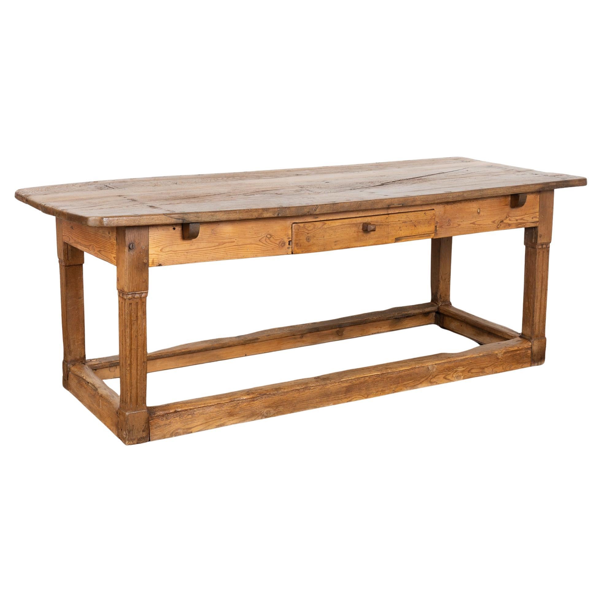 Console de table de travail du Danemark du 19e siècle en vente